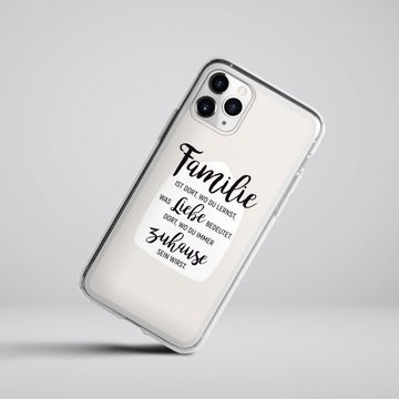 DeinDesign Handyhülle Familie ist Liebe, Apple iPhone 11 Pro Silikon Hülle Bumper Case Handy Schutzhülle