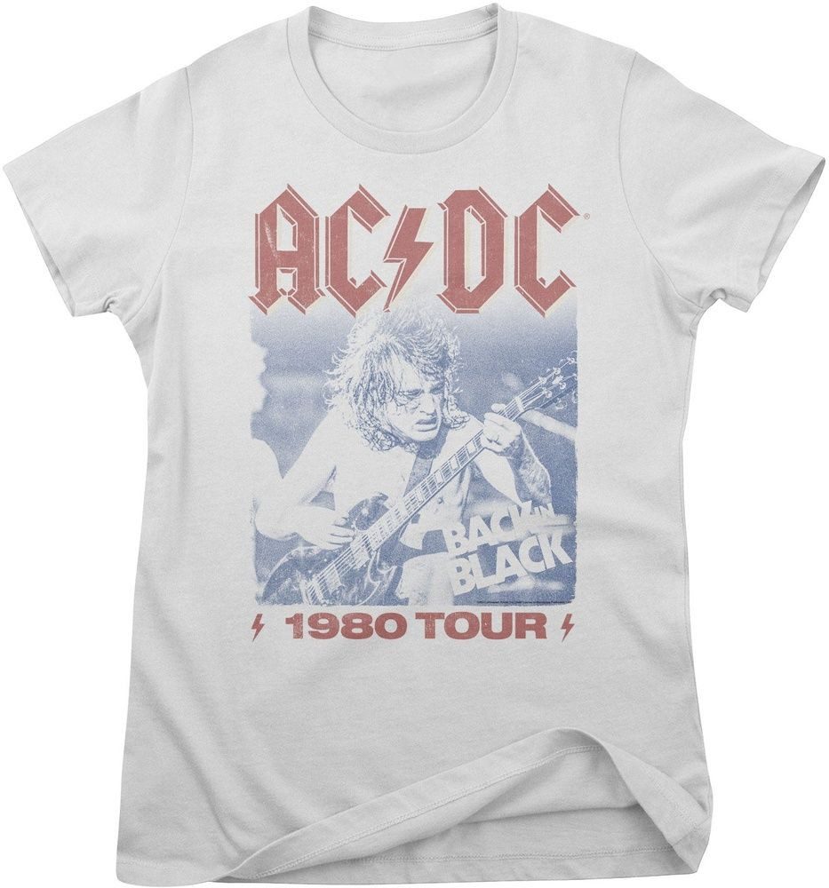 AC/DC T-Shirt AC/DC 1980 TOUR Girly Tee