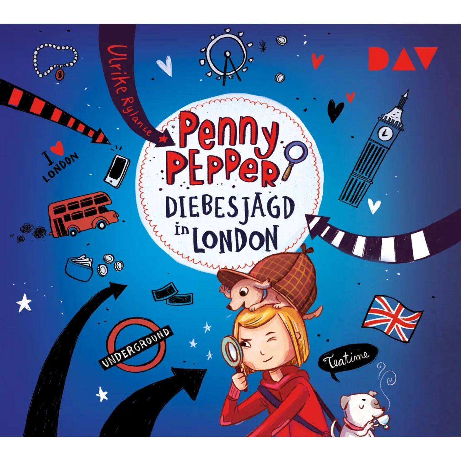 Der Audio Verlag Hörspiel Penny Pepper - Teil 7: Diebesjagd in London,1 Audio-CD