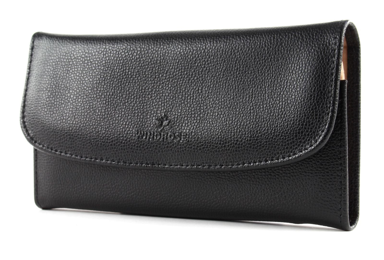 WINDROSE Schmuckkoffer Jewellery Roll, aus echtem Rindsleder