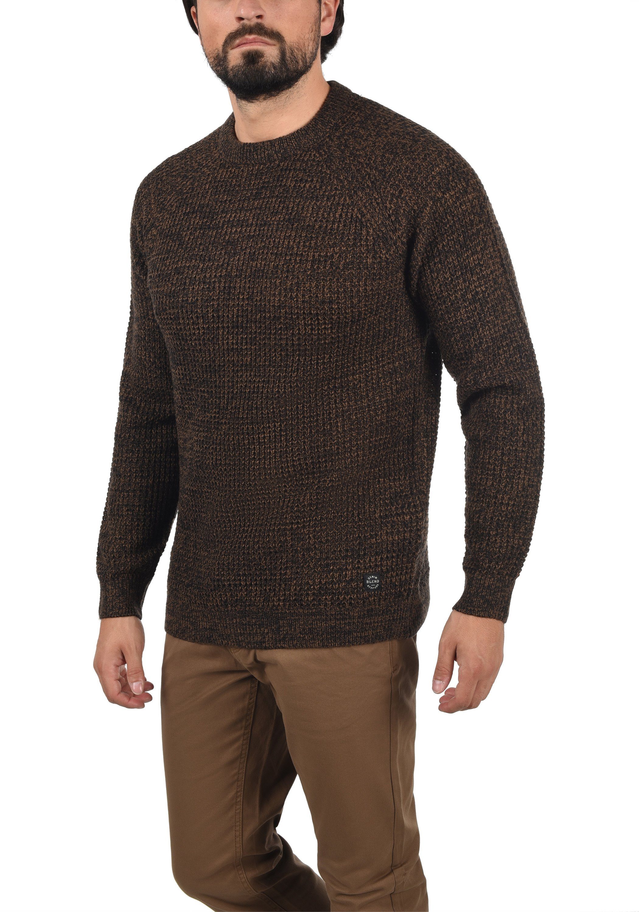 Blend Strickpullover BHCarrizal Stilvoller Grobstrick-Pullover mit Rundhals günstig online kaufen
