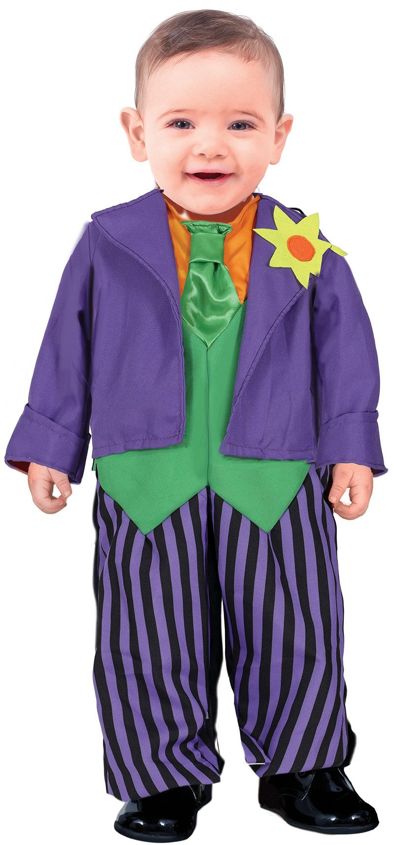Fiestas Guirca Kostüm, Mr Smile Abenteuerfigur Fröhlicher Harlekin Superheld Kostüm Hallowe