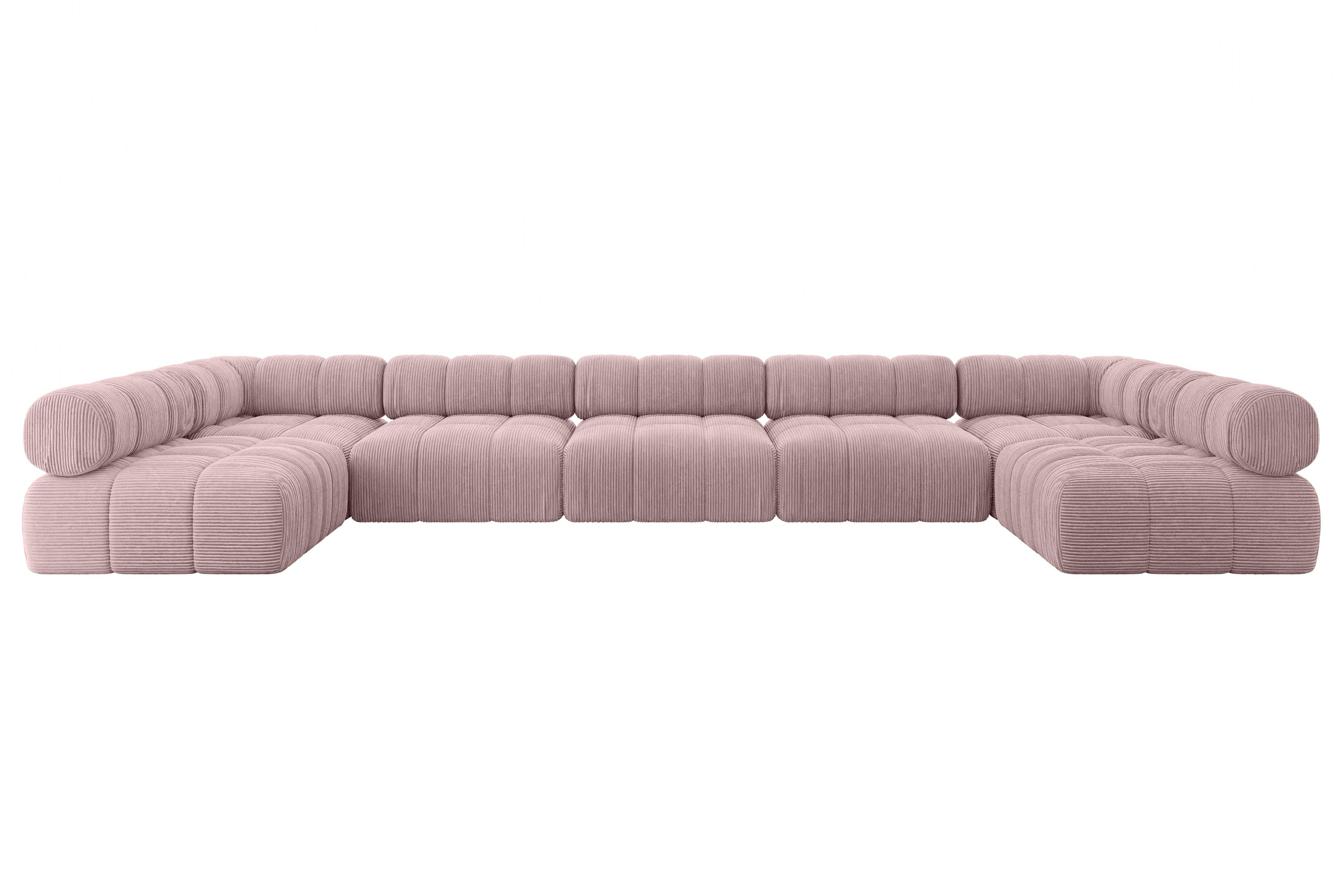ALTDECOR Wohnlandschaft Garvo-U3, Corner Sofa U-Form günstig online kaufen