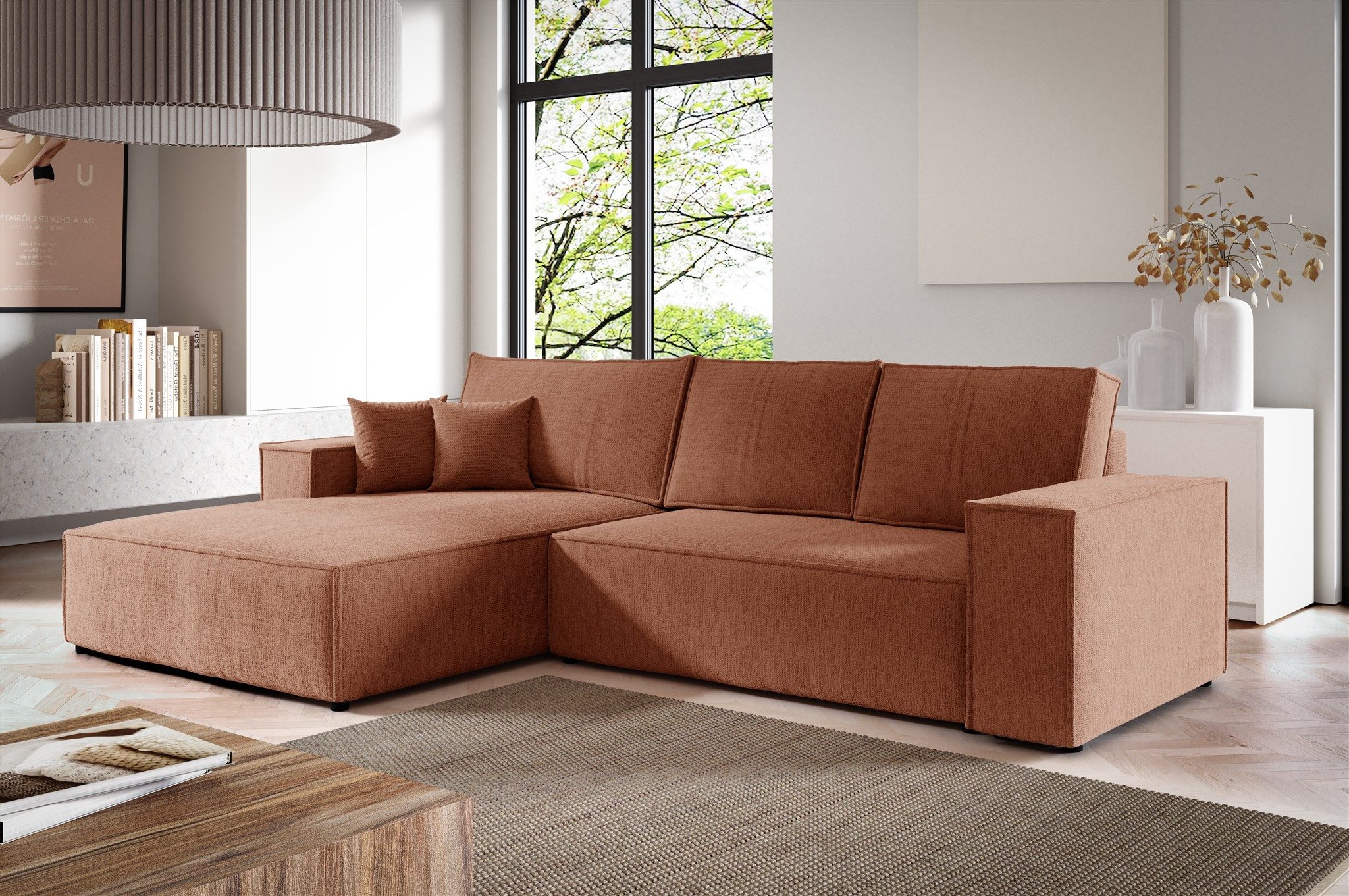 Fun Möbel Ecksofa Schlafsofa Sofa CORUNIA günstig online kaufen