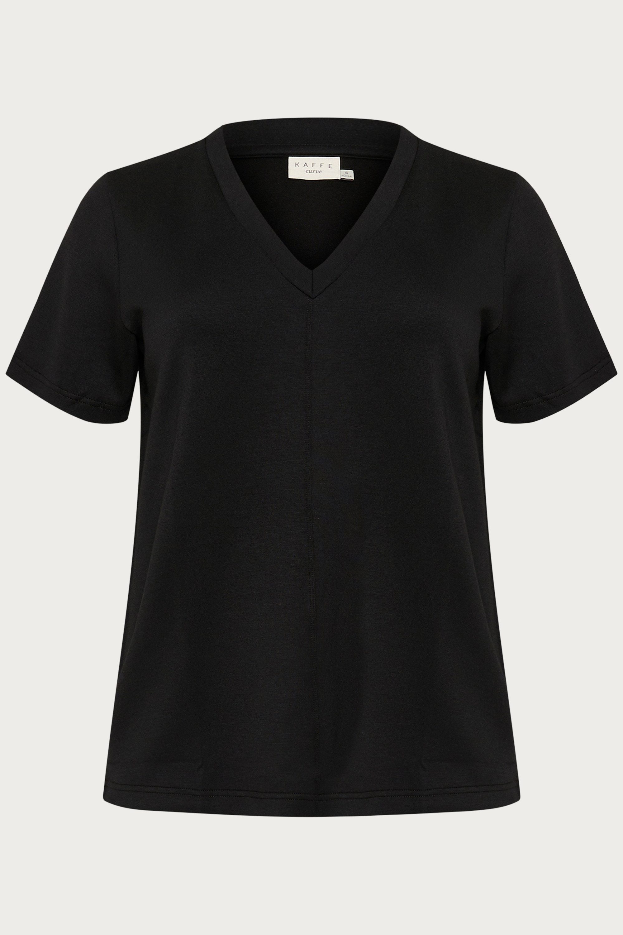 KAFFE Curve T-Shirt T-shirt KCannita Große günstig online kaufen