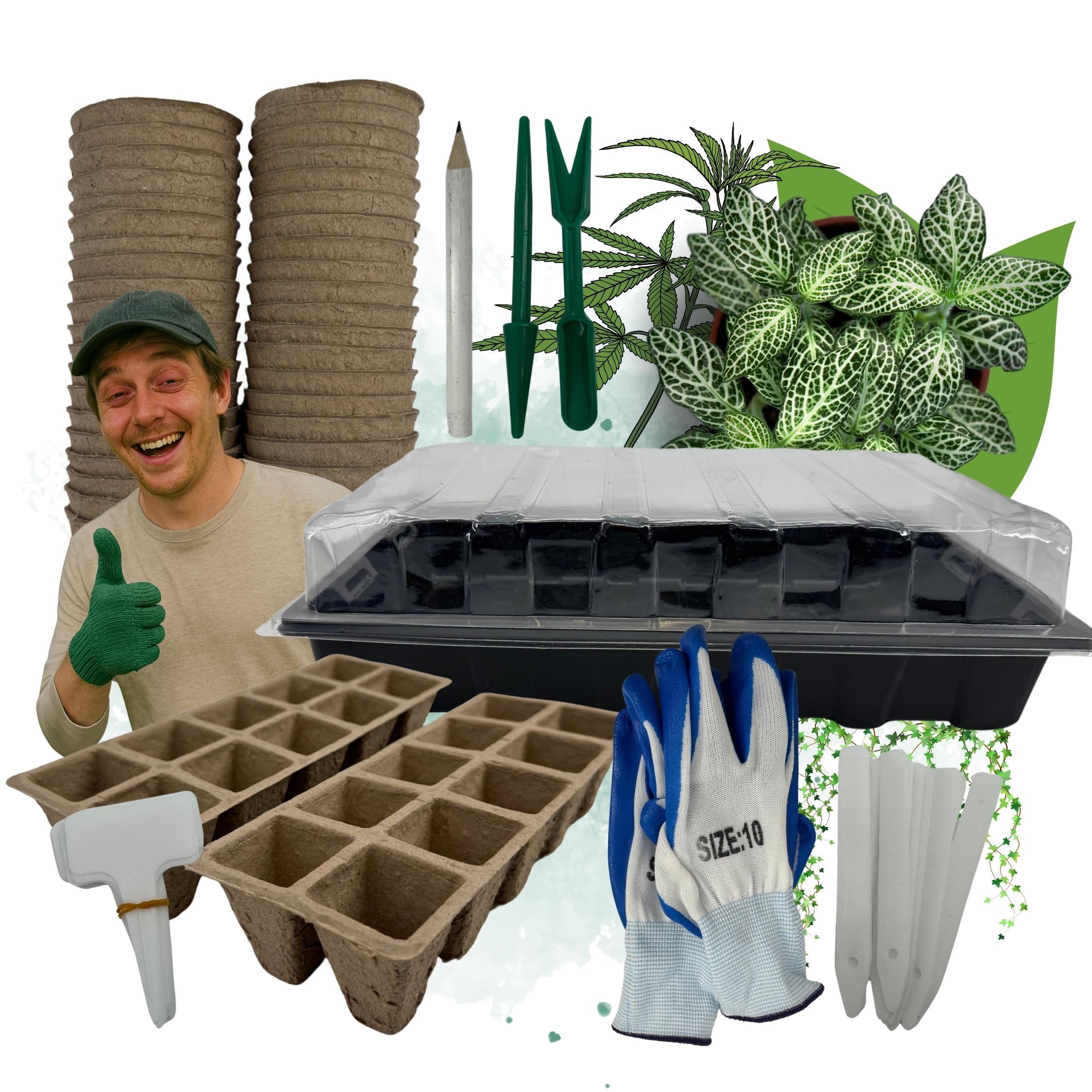 TronicXL Gewächshaus Anzucht Set für Growbox günstig online kaufen