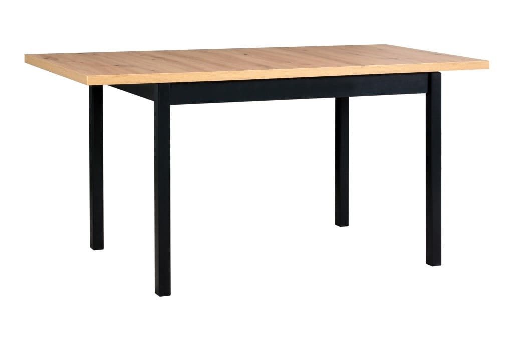 MOEBLO Esstisch MEX 10 (Stilvoller Multifunktionaler Tisch mit Schlankem Design und Robuster Bauweise, Massivholz), - (BxHxT): 70x76x120/160 cm