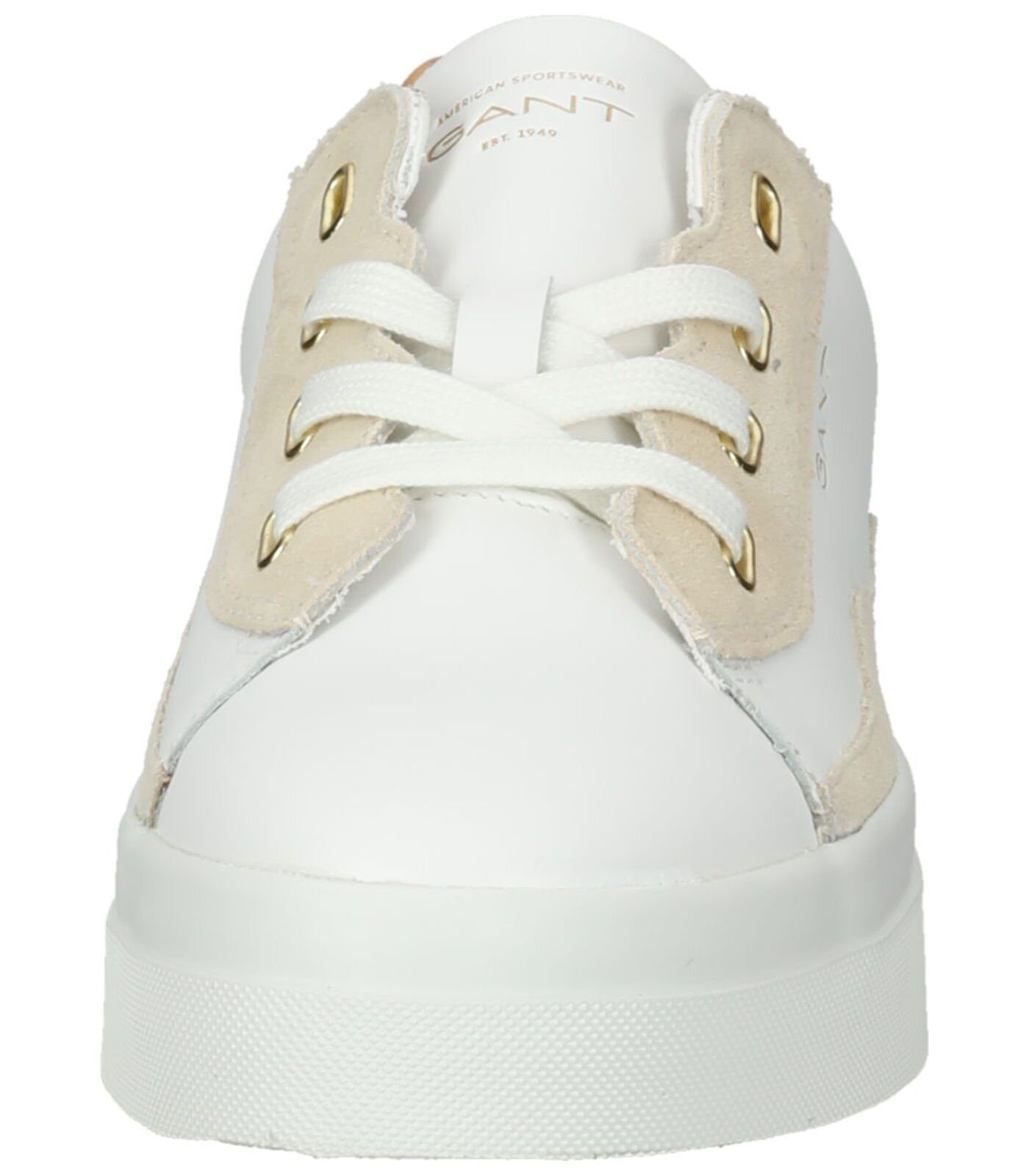 Leder Gant Sneaker Sneaker Beige