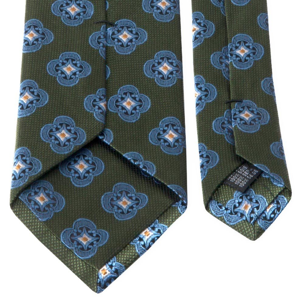 BGENTS Krawatte Seiden-Jacquard Krawatte mit geometrischem Muster Breit (8cm) – Bild 3 von 3