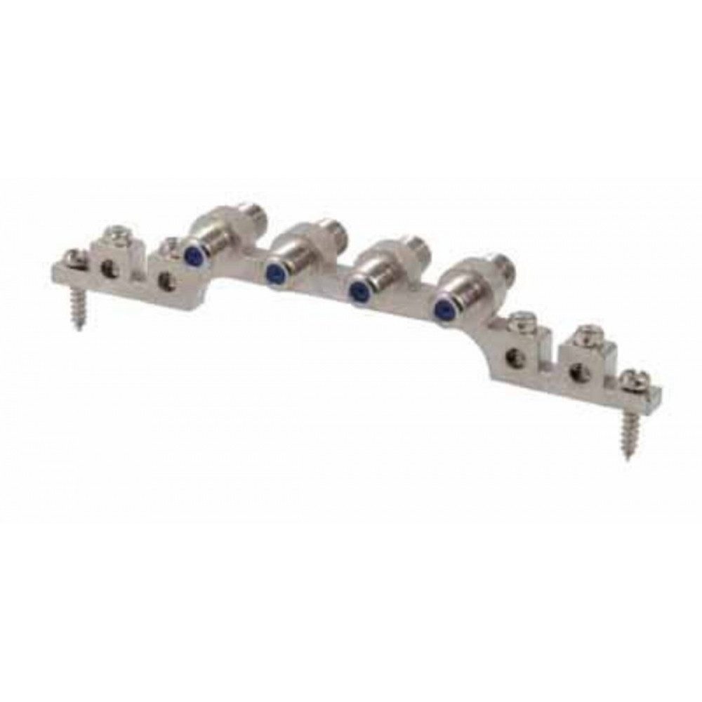 Kathrein Kathrein EMU 24 Erdungsschiene für Antennenbau. Adapter F-Stecker, Robust und langlebig