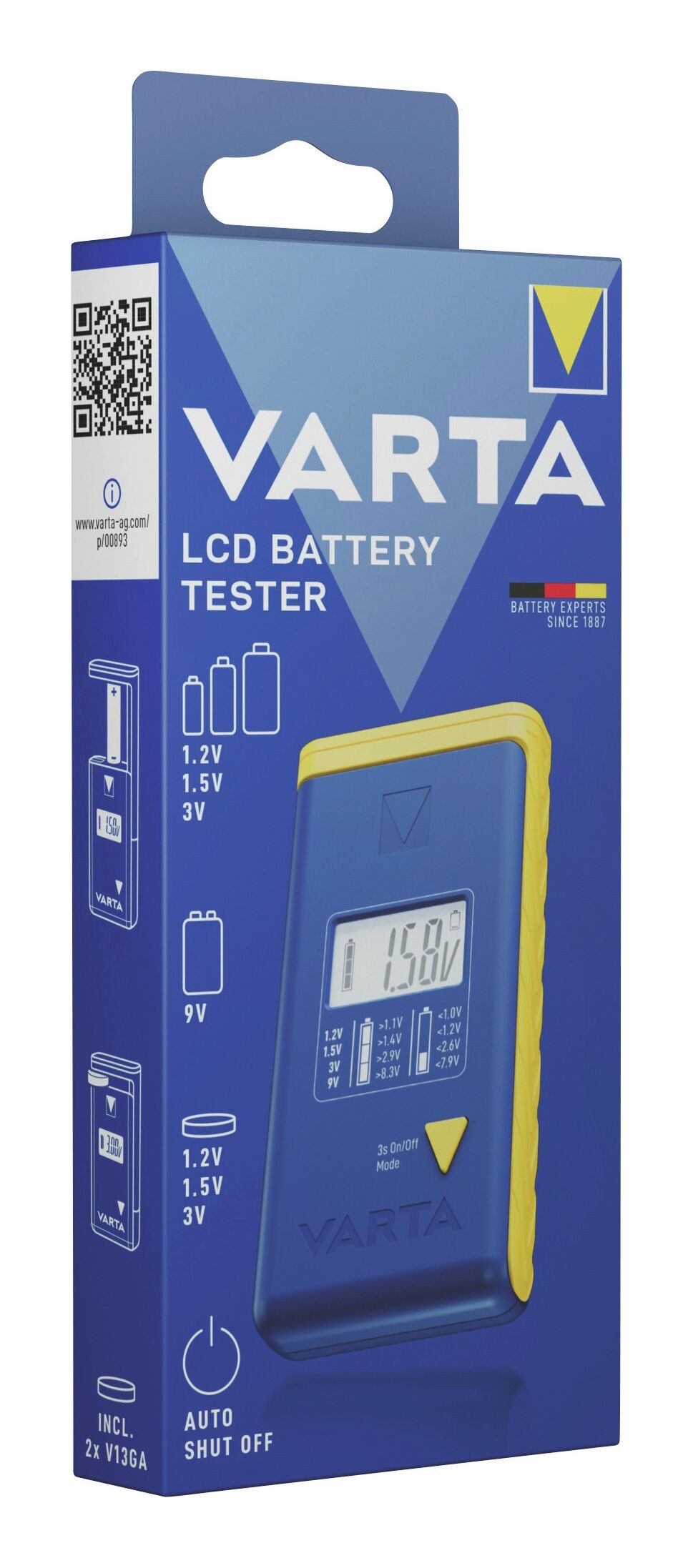 VARTA Ladestation (LCD-Batterietester 1er Blister)