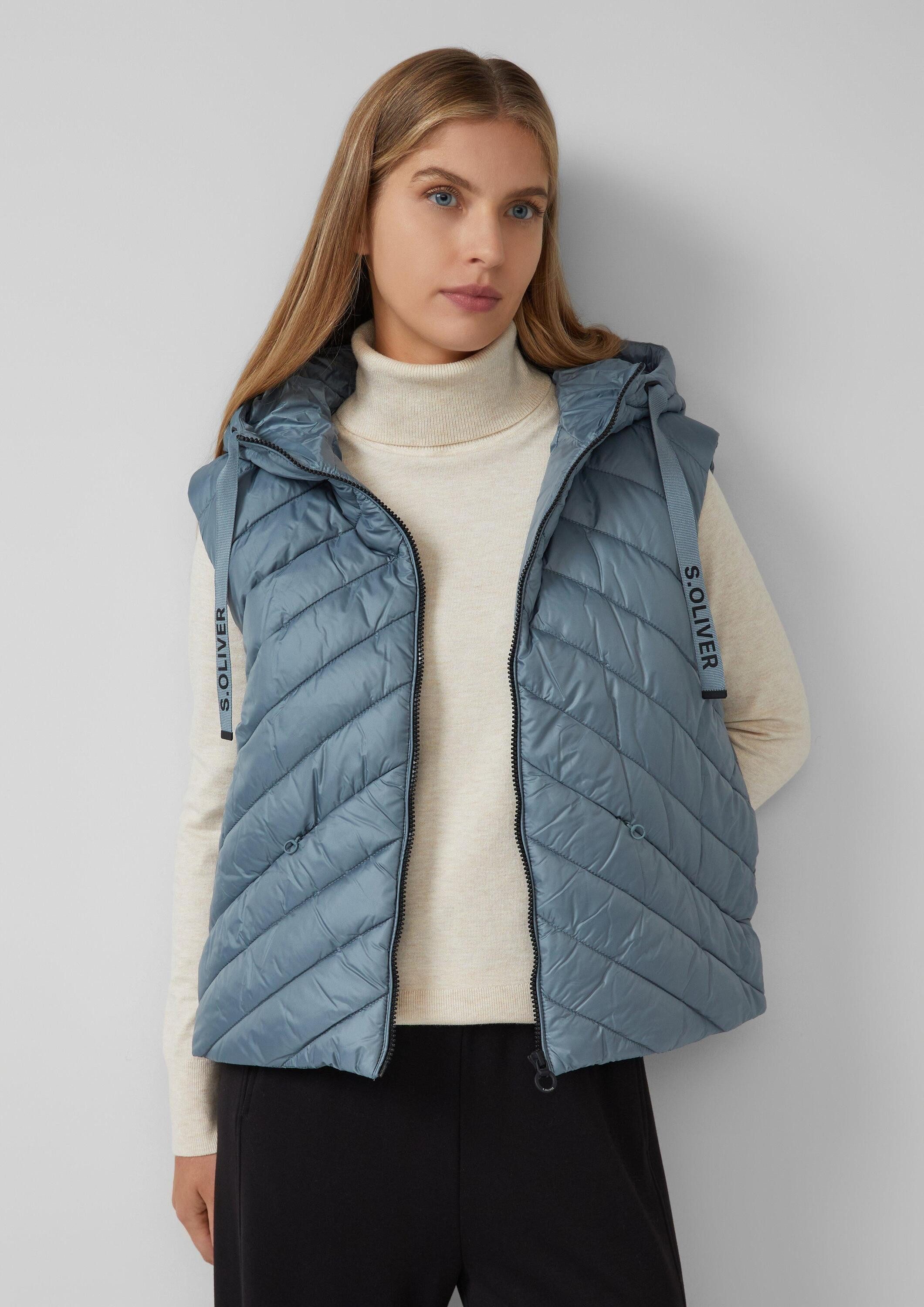 s.Oliver Outdoorjacke Outdoor-Weste Wattierte Steppweste im günstig online kaufen