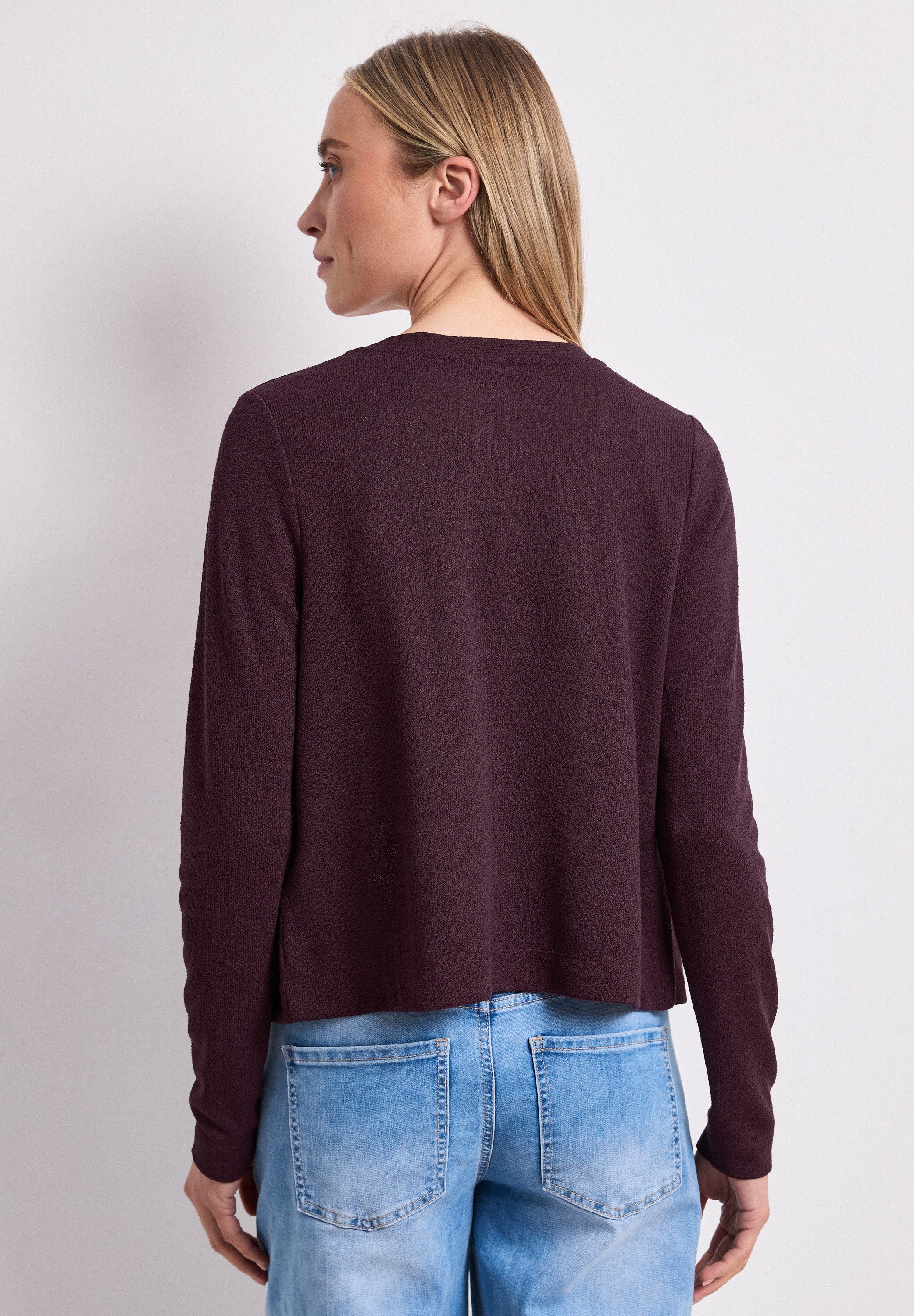 STREET ONE Strickjacke Style Nette in offener Passform