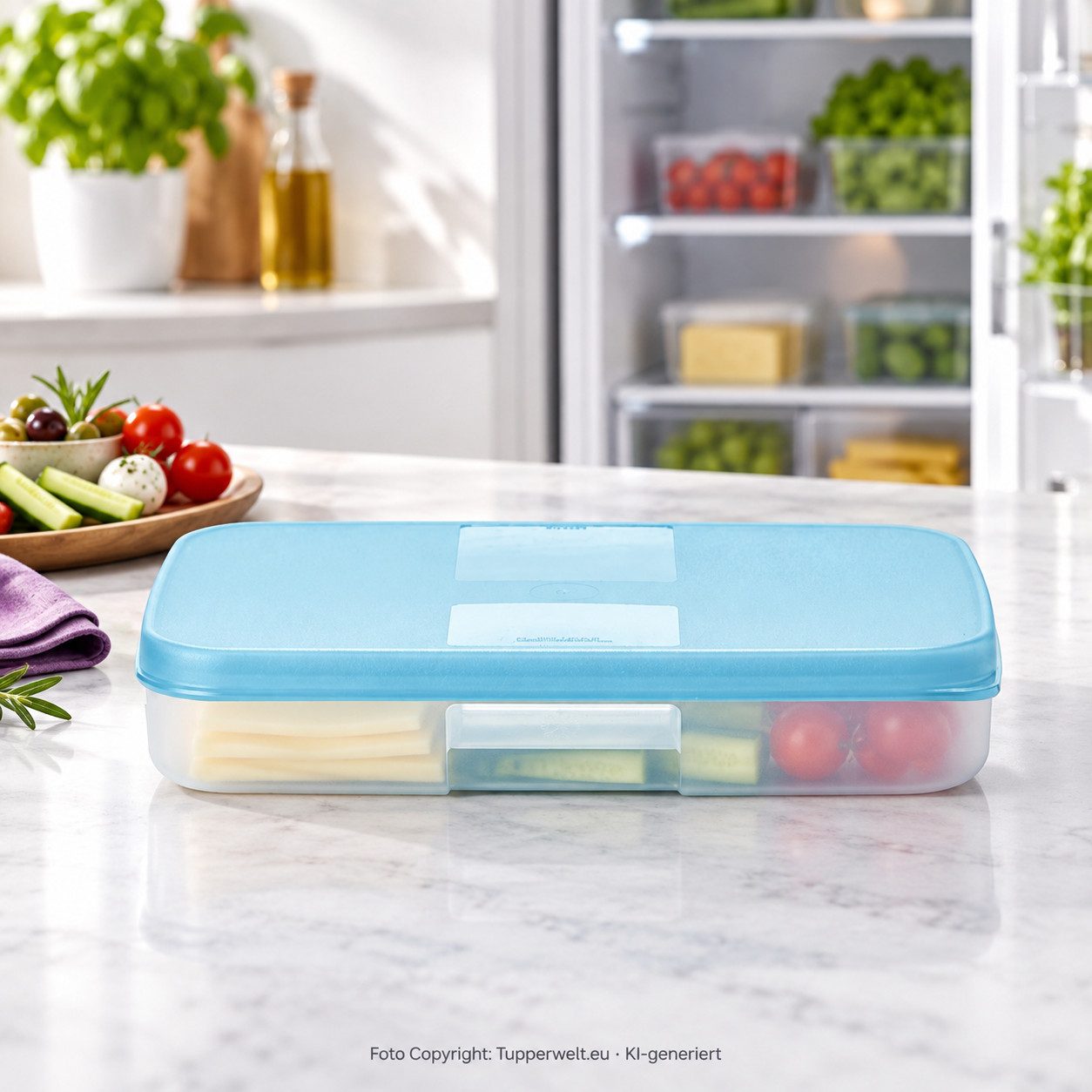 TUPPERWARE Vorratsdose Tupperware Kühlschrank-System 1,3 l