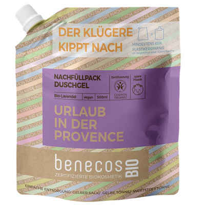 Benecos Duschgel Lavendel, 500 ml