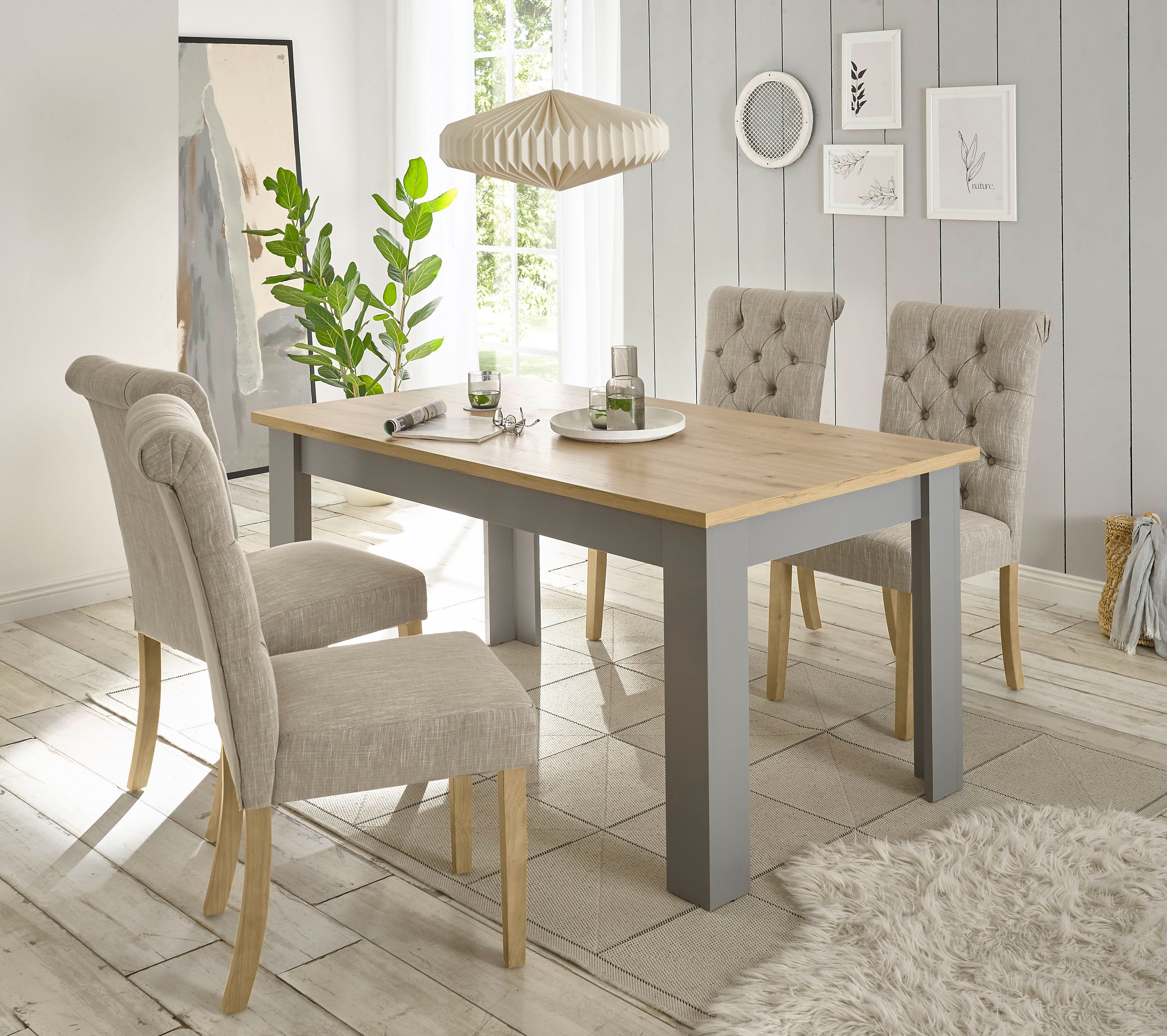 Home affaire Esstisch CHAMBORD, Breite ca. günstig online kaufen