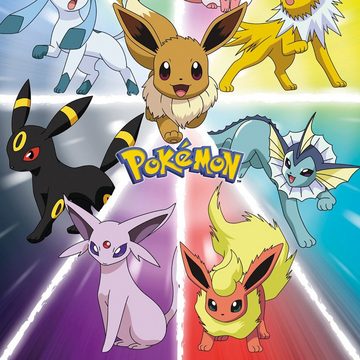 GB eye Poster Eevee Evolution Maxi Poster - Pokémon, Eevee Evolution
