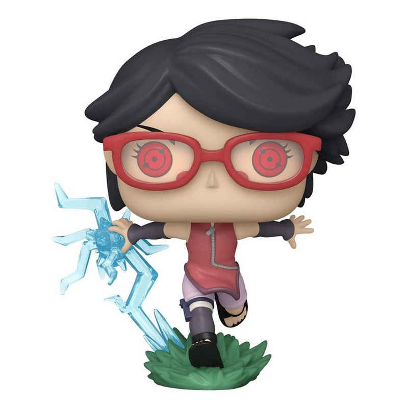 Funko Merchandise-Figur Funko POP 61387, Boruto Figur von Sarada Uchiha, mit Sharingan &, (Figur), Funko POP! Figur von Sarada Uchiha mit Sharingan und Chidori