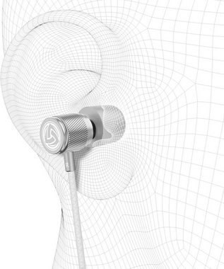 LUDOS Hochwertige Materialien In-Ear-Kopfhörer (Maximale Bequemlichkeit durch hochwertige Materialien, ergänzt durch innovative Features wie Magnete und Memory Foam für perfekten Sitz., mit Kristallklarem Sound, satte Bässe und ideale Frequenzabmischung)