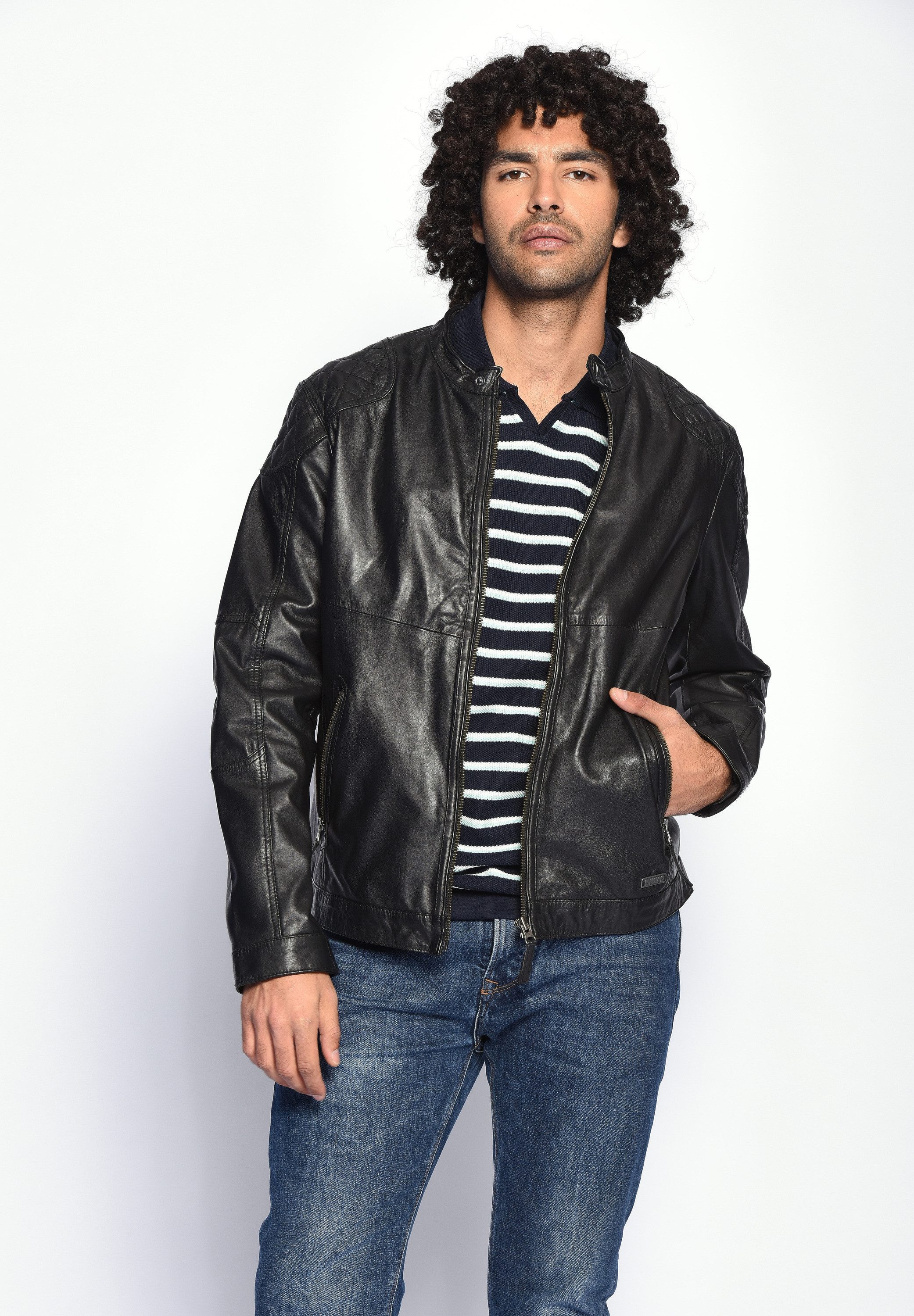 MUSTANG Lederjacke Max günstig online kaufen