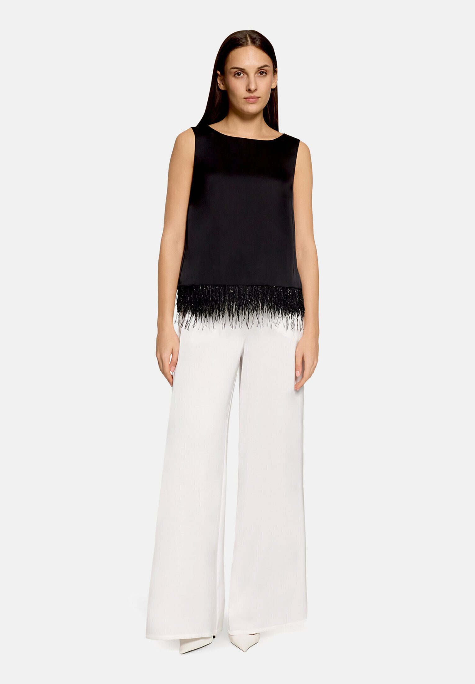 Vera Mont Stoffhose Damen mit Taschen Material