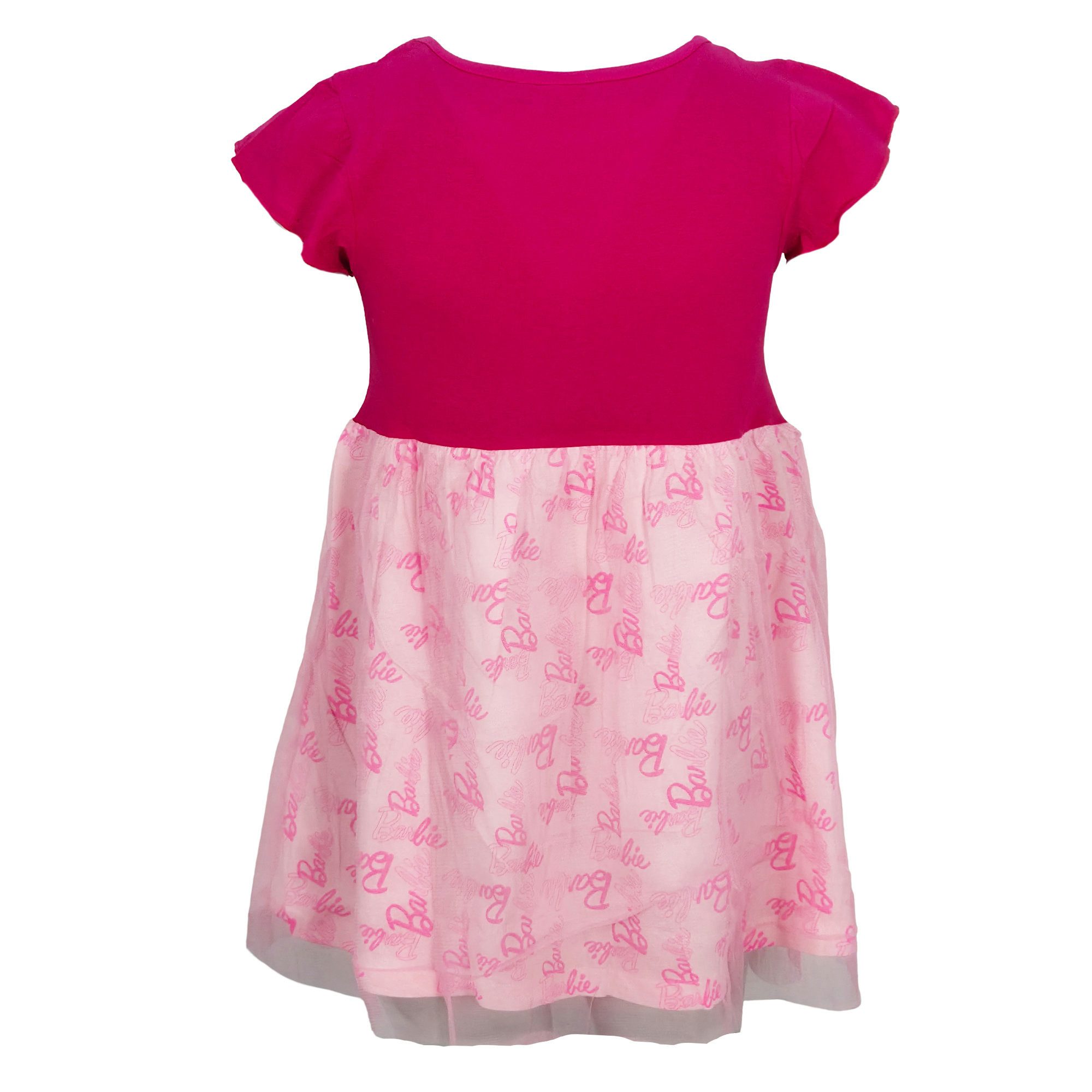 Barbie Sommerkleid 100% Baumwolle, Gr. 98 bis 128