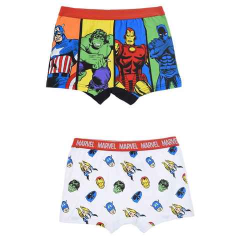 The AVENGERS Boxershorts Iron Man Captain America Kinder Jungen Unterhosen Pants (2-St)