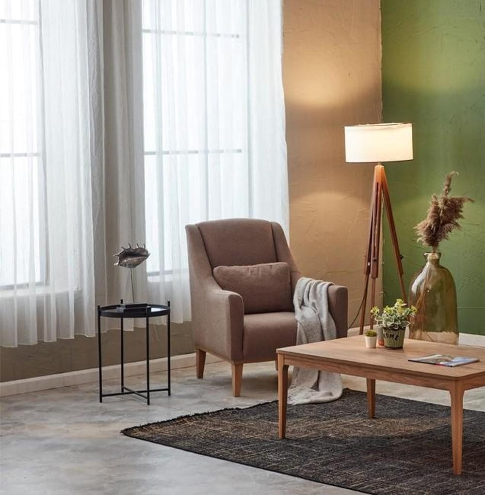 Sessel Luxus Sessel Wohnzimmer Polstermöbel Design Möbel Sitz Polstersessel
