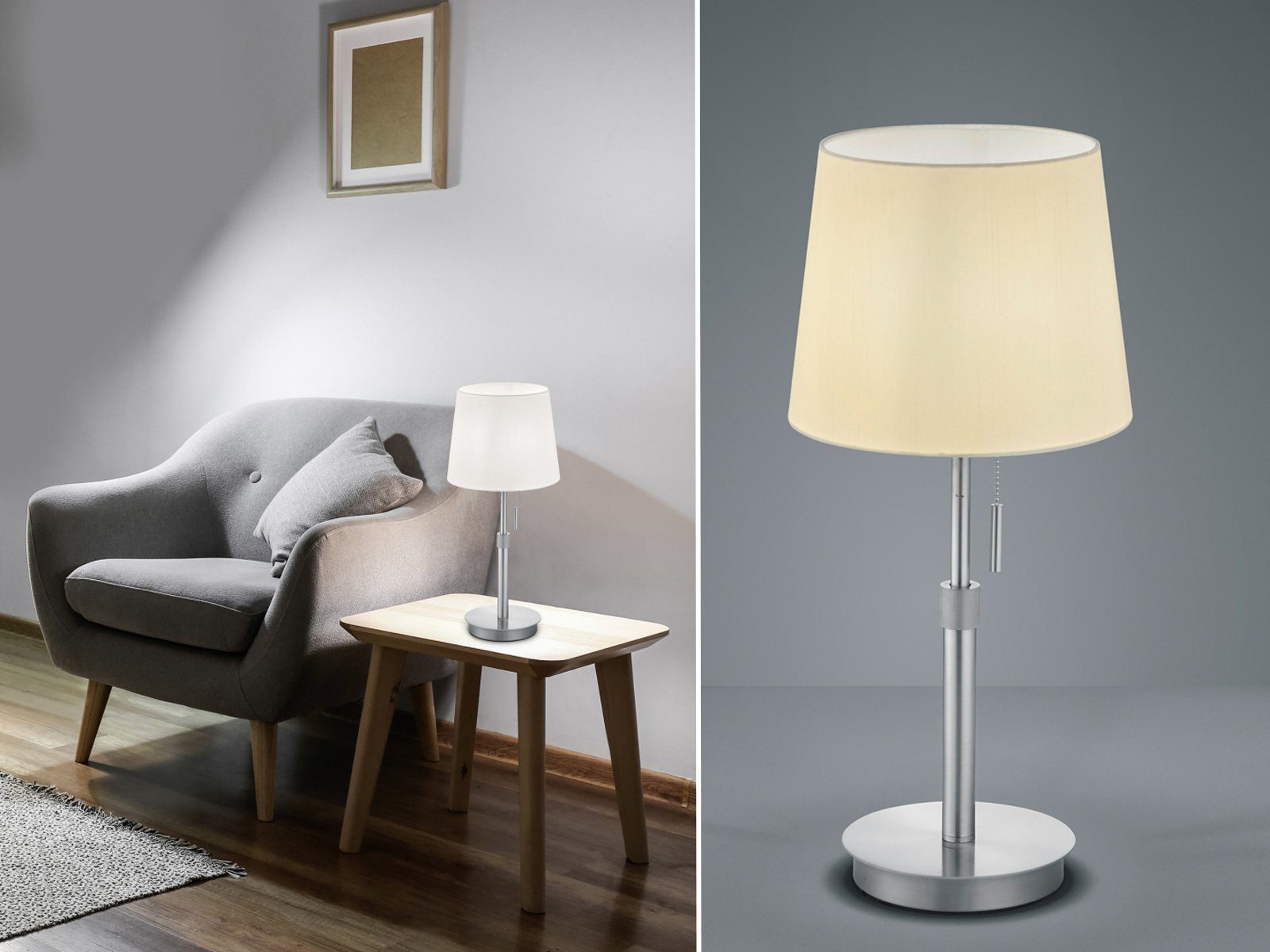 TRIO Leuchten LED Tischleuchte, LED wechselbar, günstig online kaufen