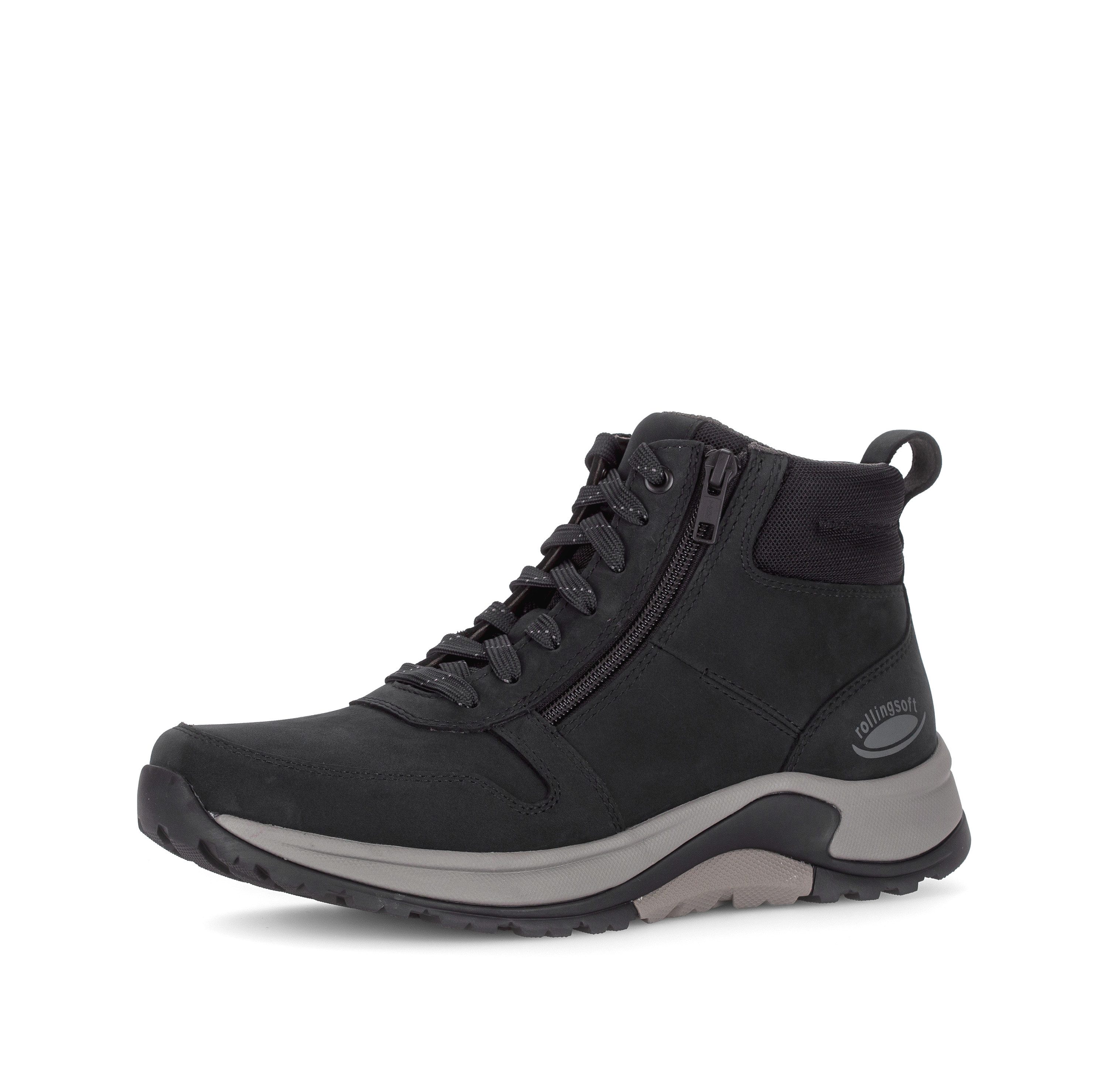 rollingsoft Schnürboots High Top-Sneaker, mit Label, Bequemweite G (weit)