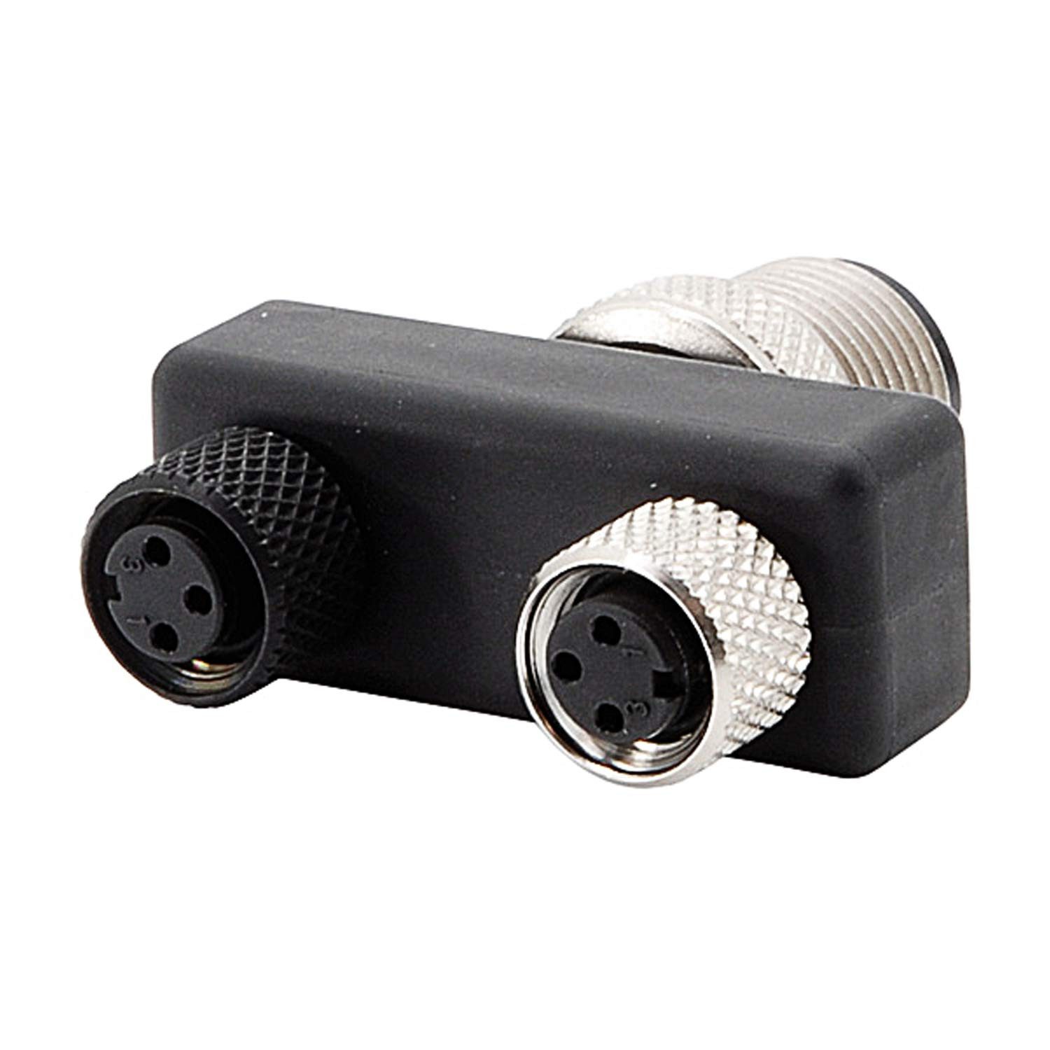 Phoenix Contact Sensor Titel:M12/M8/M8 Y-Verteiler 1xStift/2xBuchse gerade 4/3-pol. A-Kodier, (Sensor-/Aktor-Steckverbinder)