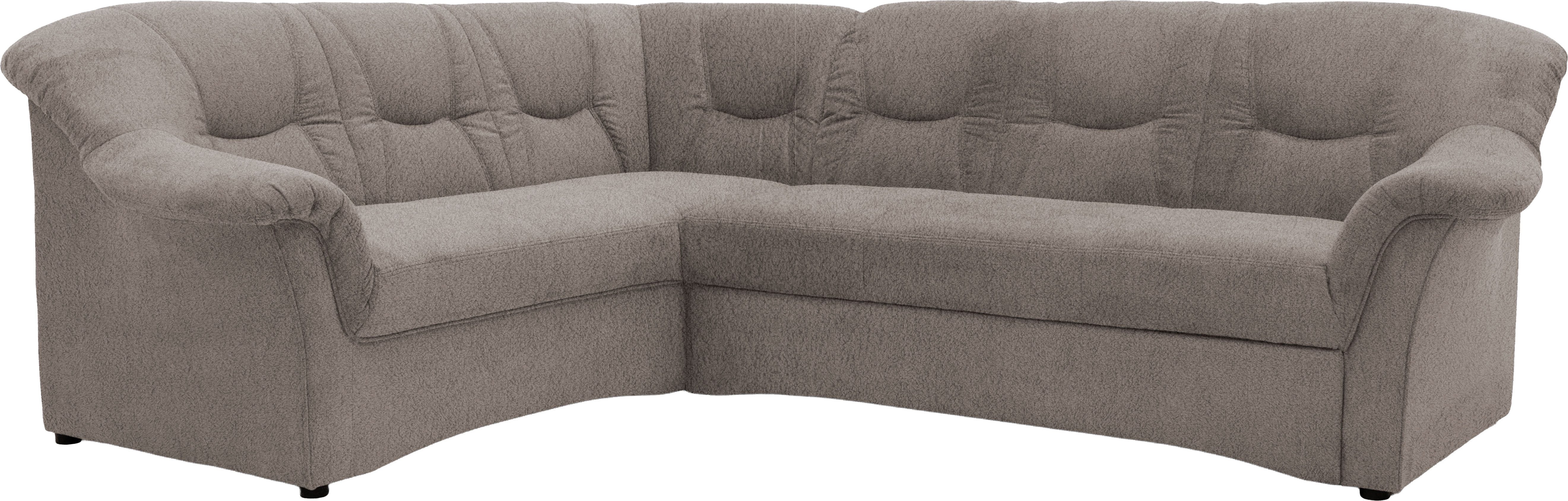 OTTO home Ecksofa Langelland 232 x 146 cm, auch mit Schlaffunktion, mittelfester Sitz, L-Form, mit Federkern, pflegeleichter, weicher Luxus-Microfaser – Bild 4 von 5