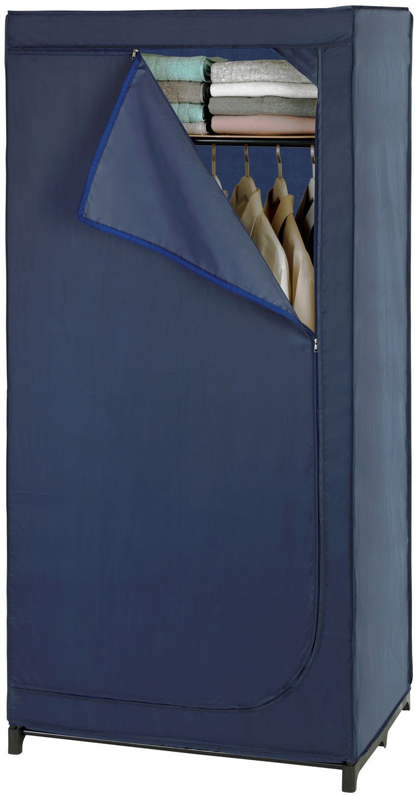 WENKO Kleiderschrank Business mit Höhe Ablage, 160 cm Polyester-Qualität