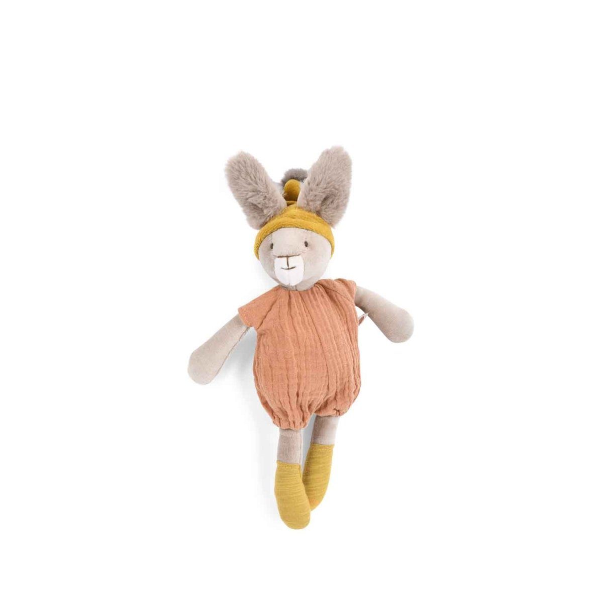 Moulin Roty Kuscheltier Trois Lapins Kleiner Hase 32cm Plüschtier Stofftier Kaninchen