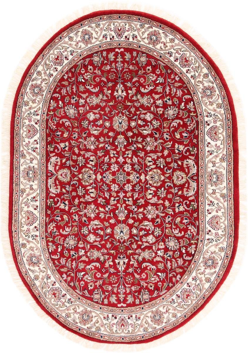 Orientteppich Indo Orientteppich, rechteckig, Handgeknüpfter Nain Höhe: Trading, 12 Nain mm 139x200