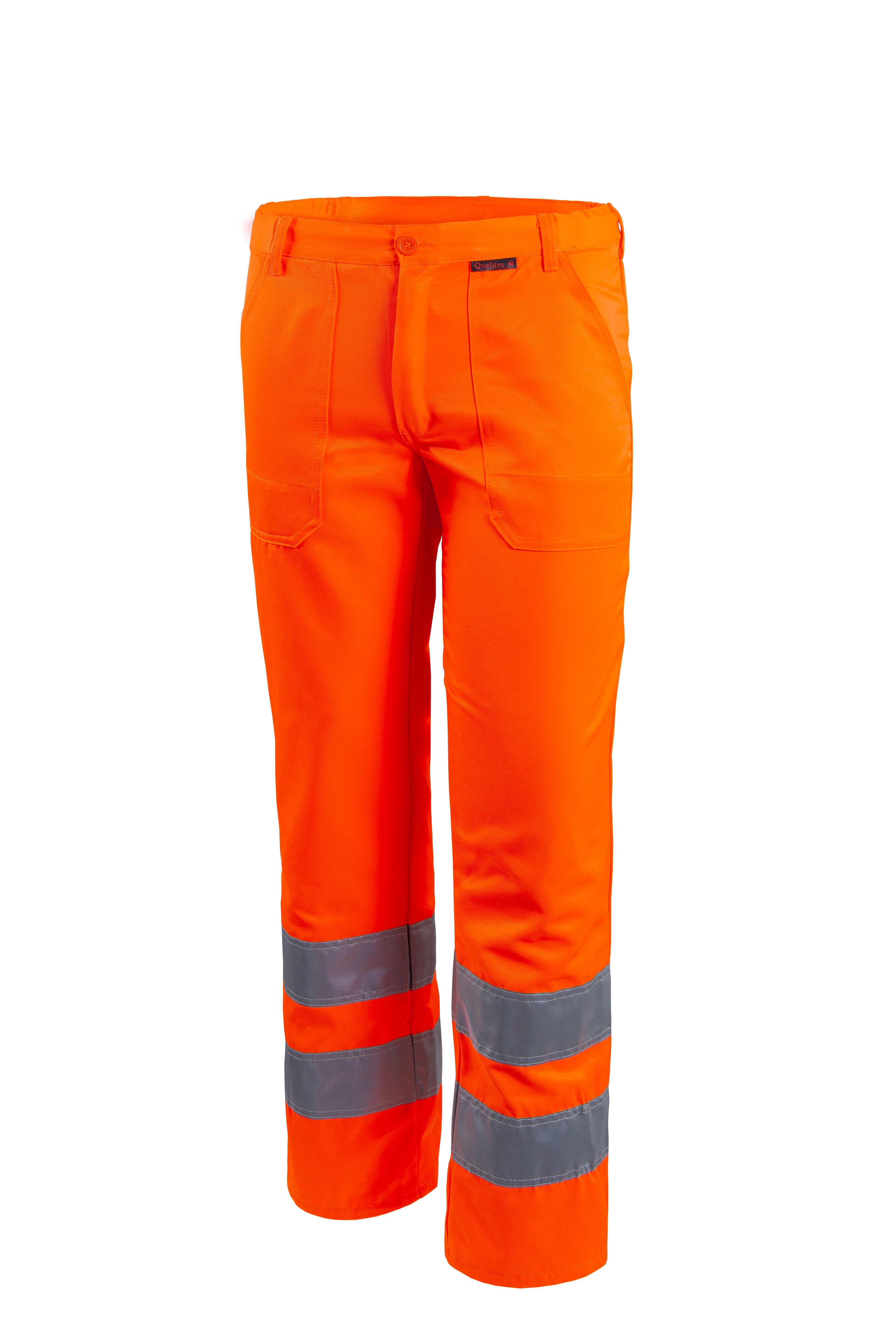 Qualitex Workwear Arbeitsbundhose WQ Arbeitshose aus faserverstätktem Mischgewebe (1-tlg) Bundhose - Warnschutz Werkstatthose