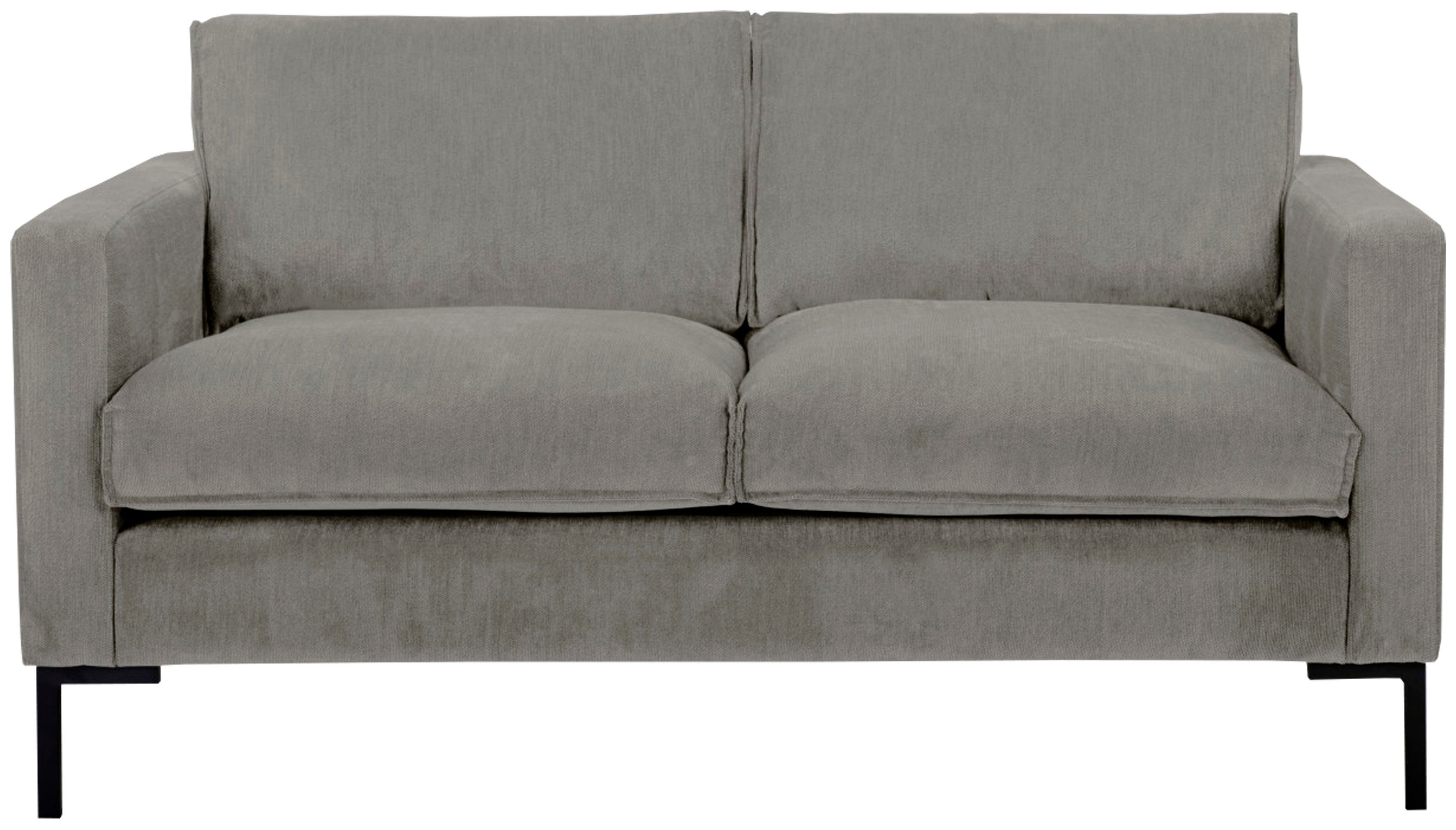 mit Sitzkomfort, Daunen grey Style und 2-Sitzer Places mit Caldie, weichem of Federn