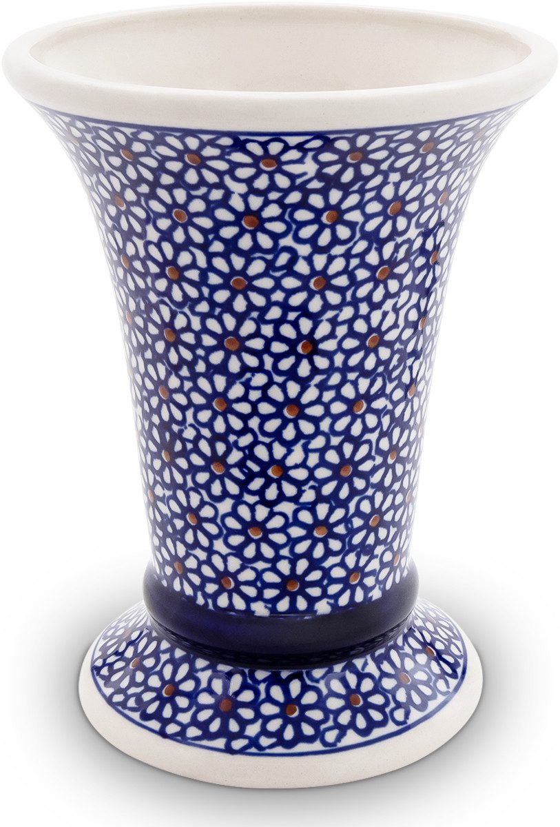 Bunzlauer Keramik Tischvase Bunzlauer Keramik 500ml Vase „Johanna“ 15,6cm – Blumenvase, Dekor 120