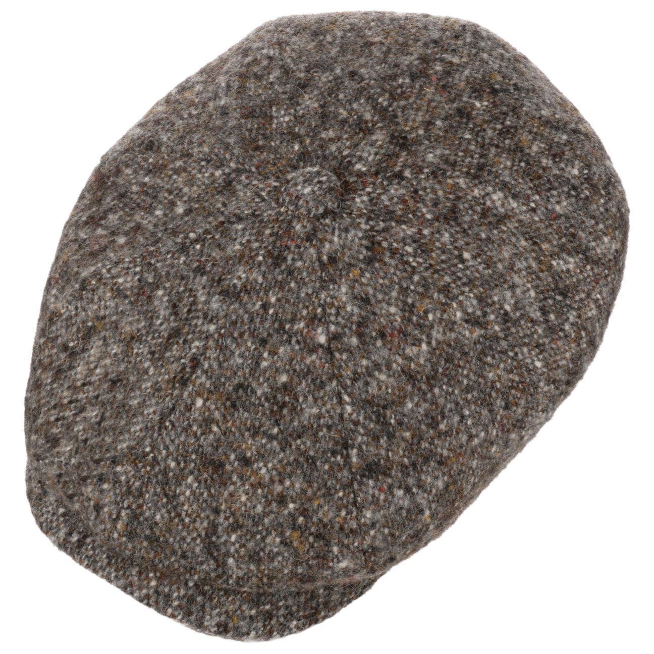 Stetson grau Flat Cap mit Schirm (1-St) Flatcap