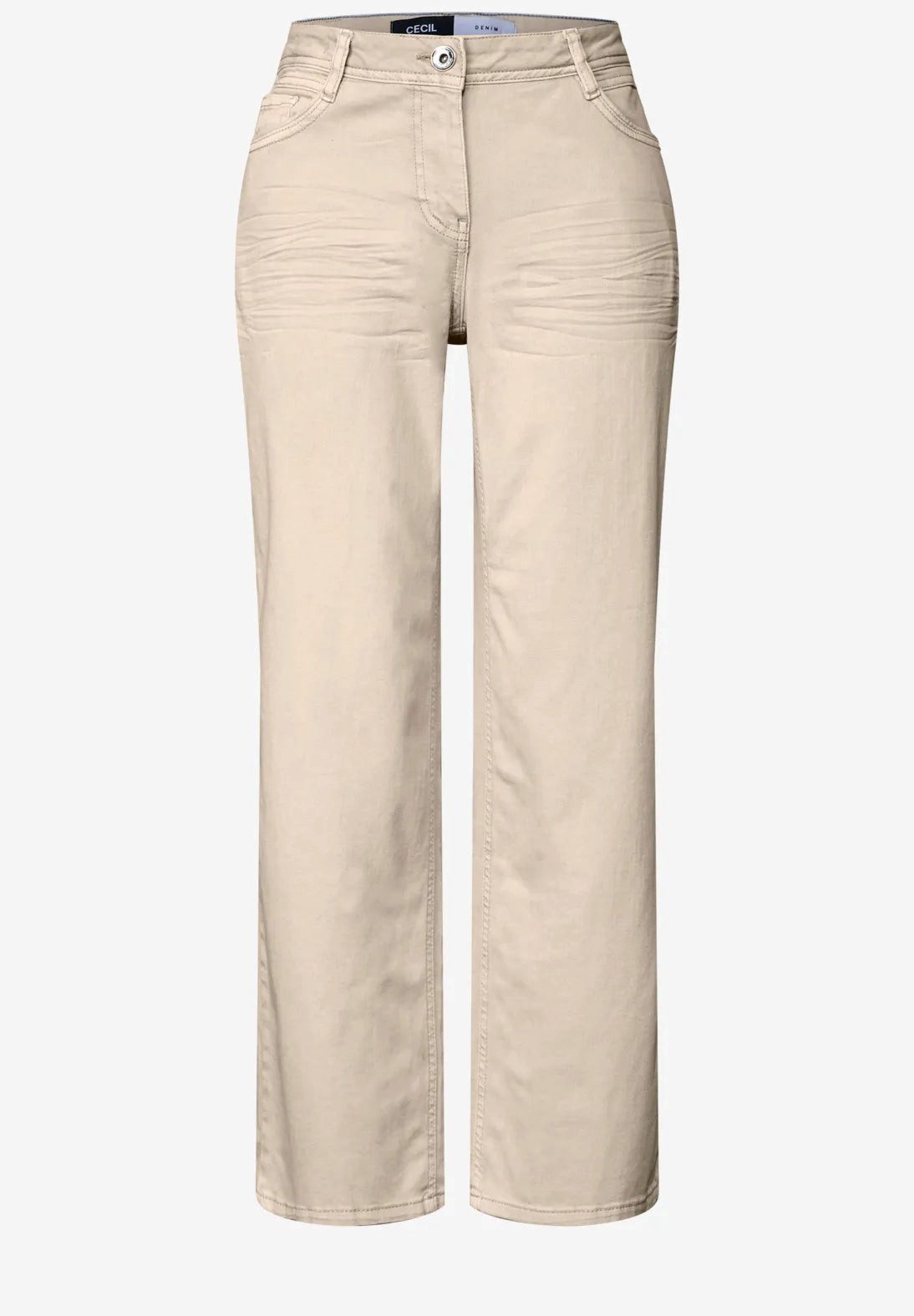 CECIL Loose-fit-Jeans Wide Leg Jeans Style Neele (1-tlg)