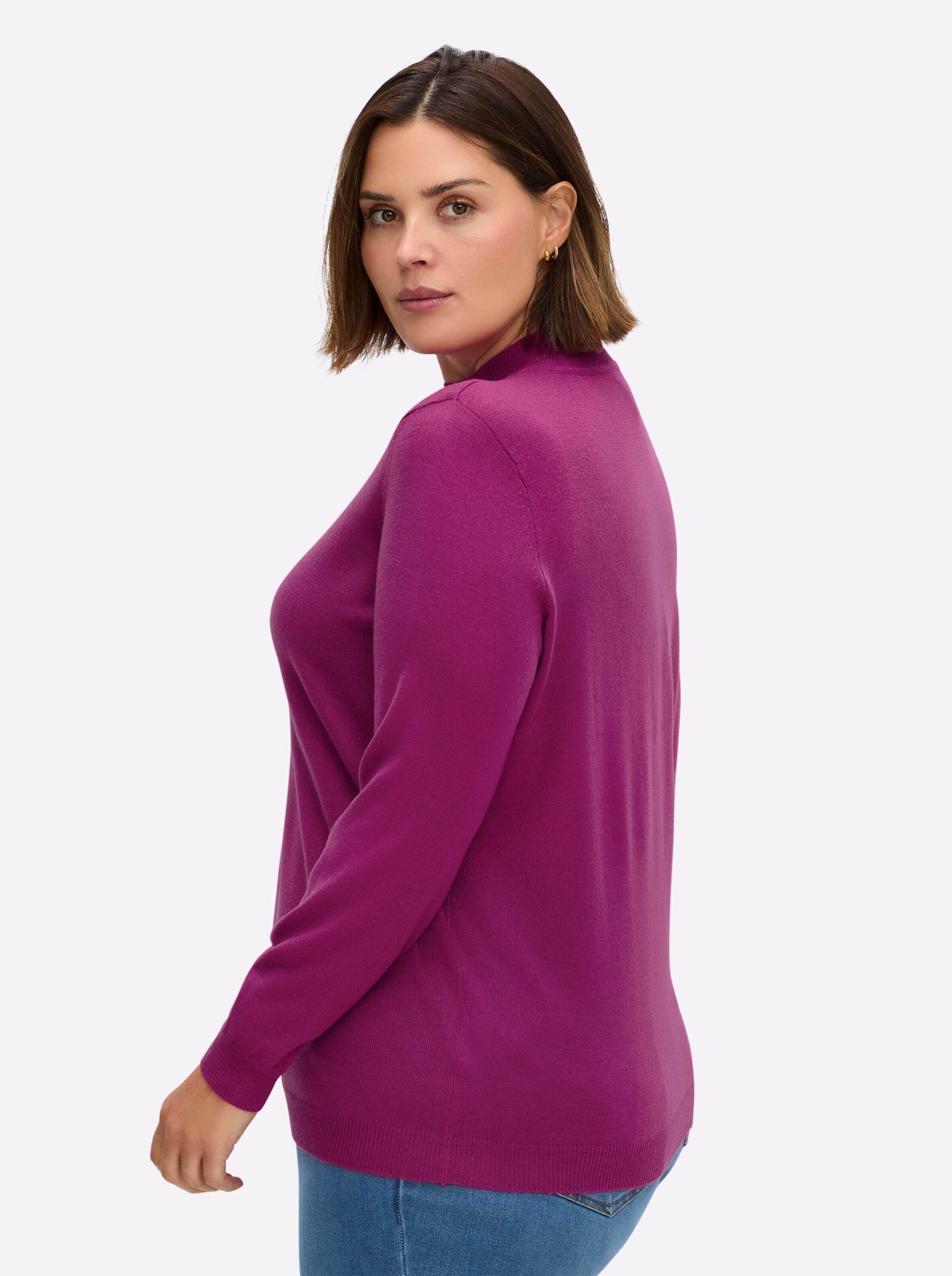 Sieh an! Strickpullover Pullover Langarm Jersey