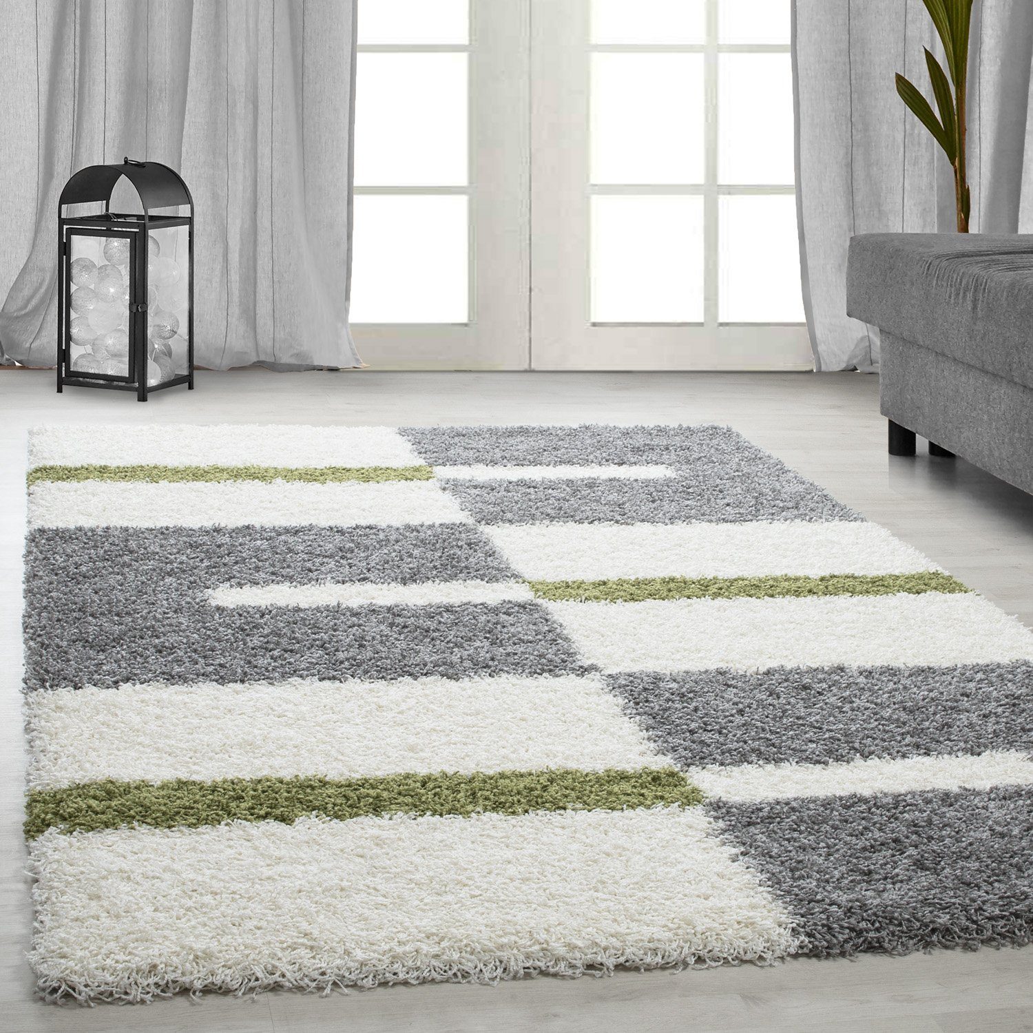 Homtex Hochflor-Teppich, 200 x 290 cm, günstig online kaufen