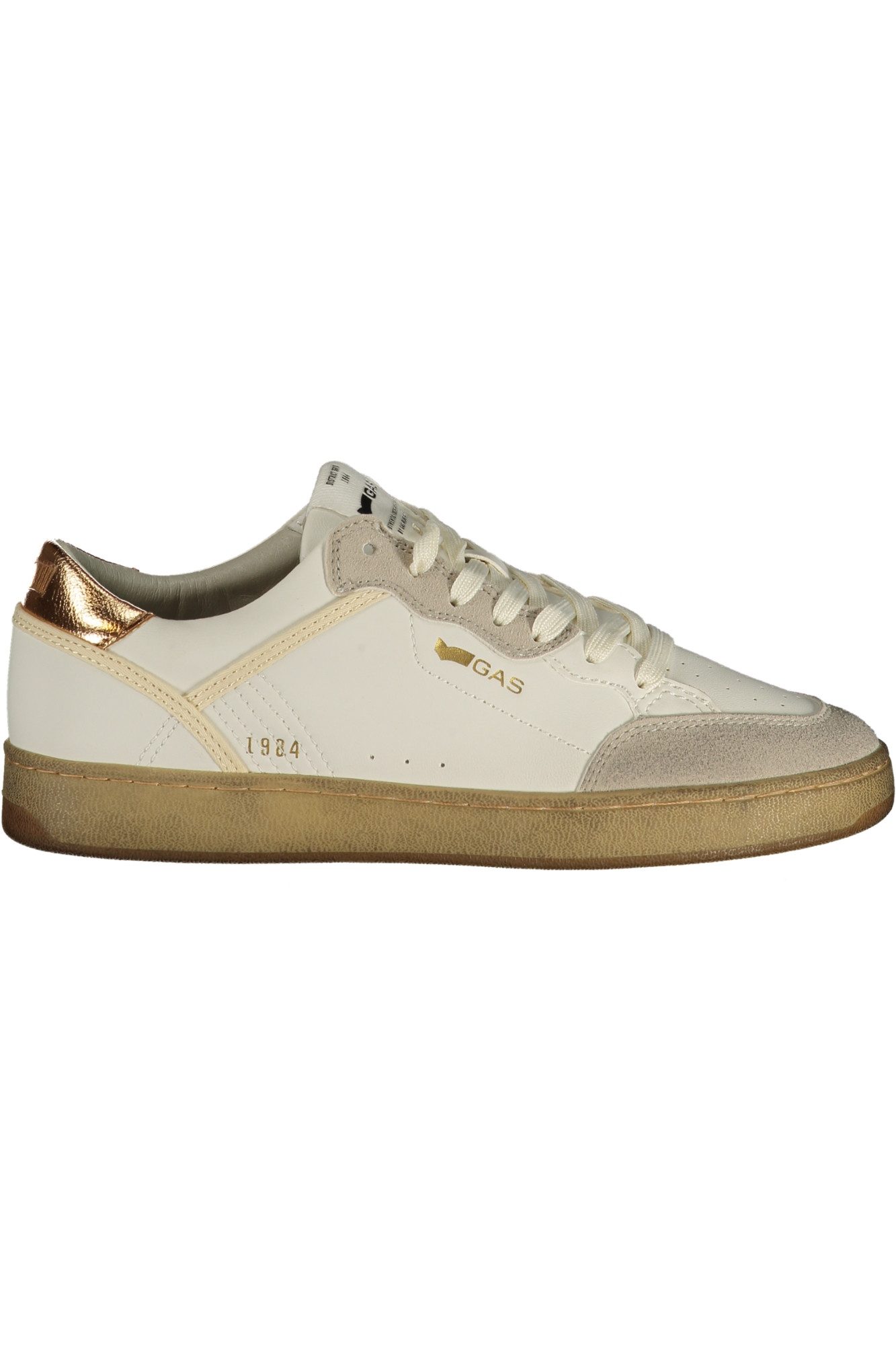 GAS Sneaker Moderner Damensportschuh in Weiß mit