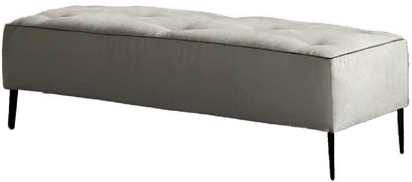 Xlmoebel Sitzbank Textilbank Holzbank Möbel Polsterbank Sitzbank Sitzmöbel (1-St), Hergestellt In Italy
