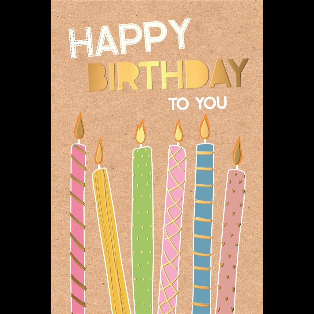 Grußkarten Geburtstag - Glückwunschkarte im Format 11,5 x 17 cm mit Umschlag