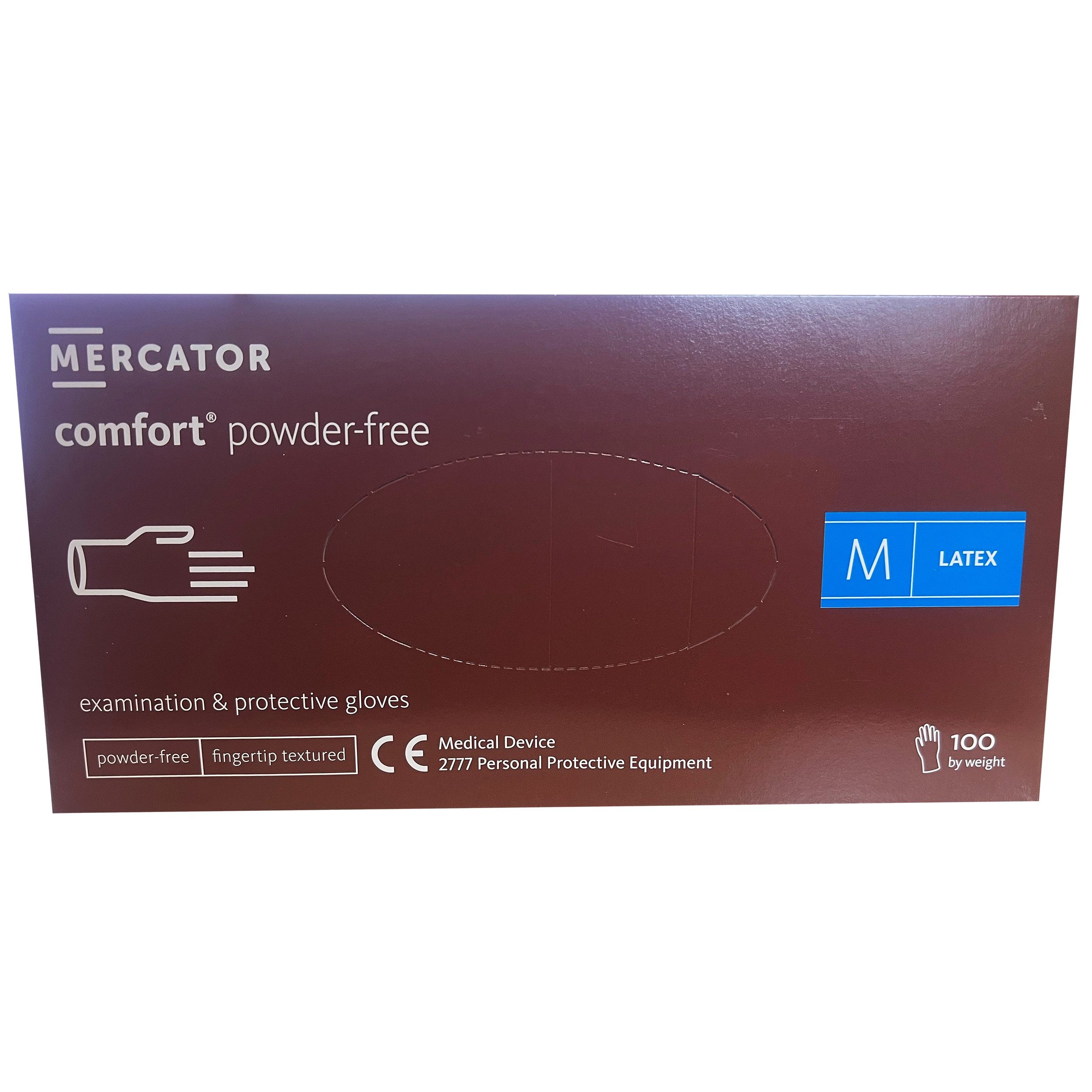 Mercator Nitril-Handschuhe Latex Handschuhe comfort (100er Box)