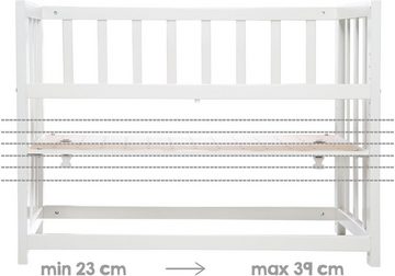 roba® Stubenbett 3in1, Sternenzauber, taupe, zu Elternbett oder Bank umbaubar