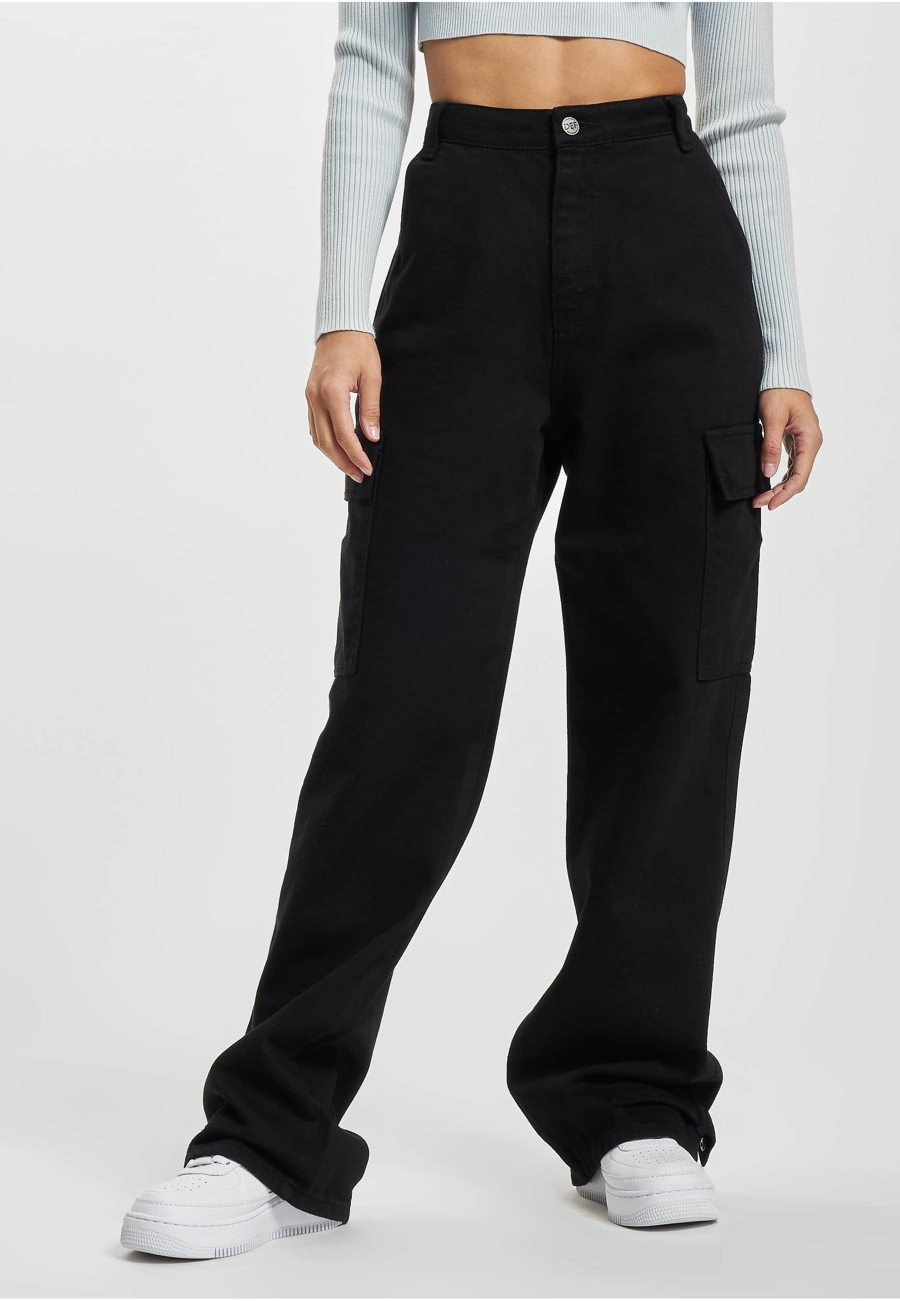 DEF Stoffhose DEF Damen DEF Cargo Pants (1-tlg)