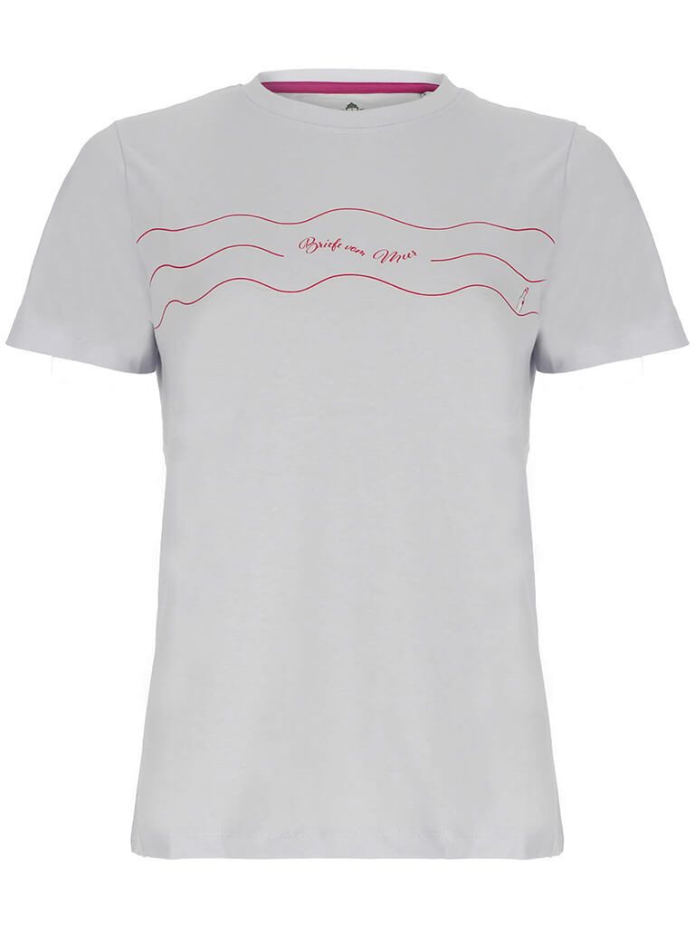 Leitfeuer T-Shirt Damen Kurzarm-Shirt Baumwolle mit günstig online kaufen