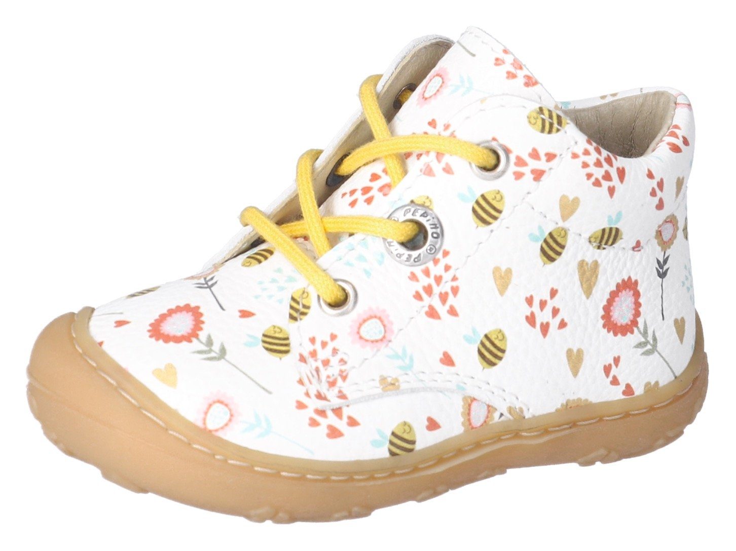 PEPINO by RICOSTA DOTS Lauflernschuh Schnürschuh, Babyschuh, Freizeitschuh mit herausnehmbarer Innensohle